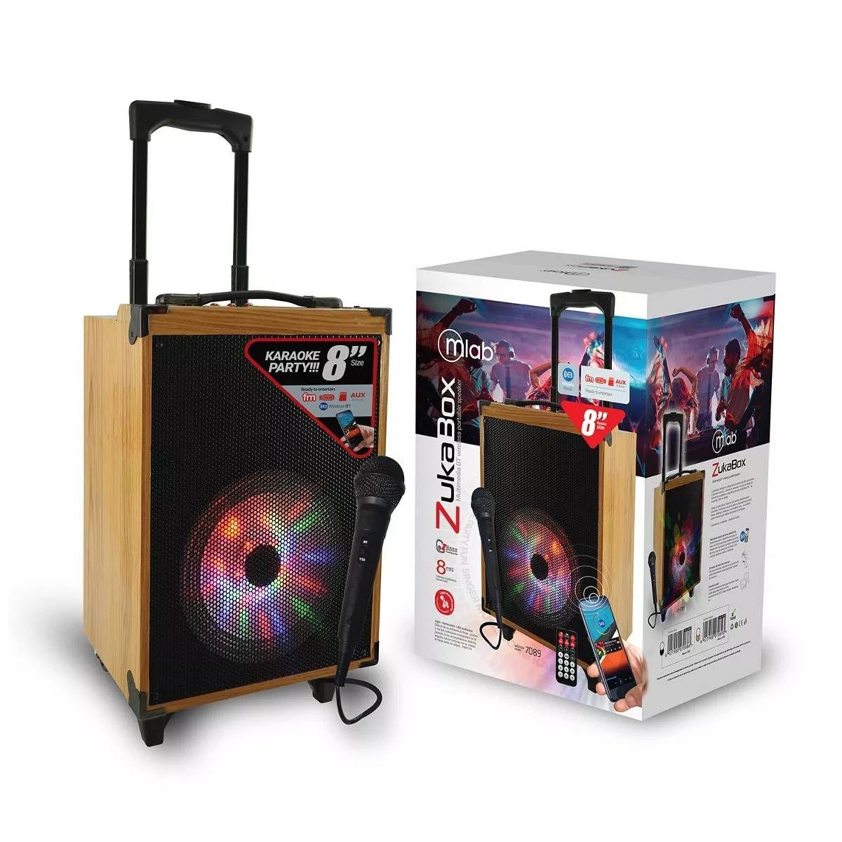 Karaoke Bluetooth Con Microfono Microlab-0