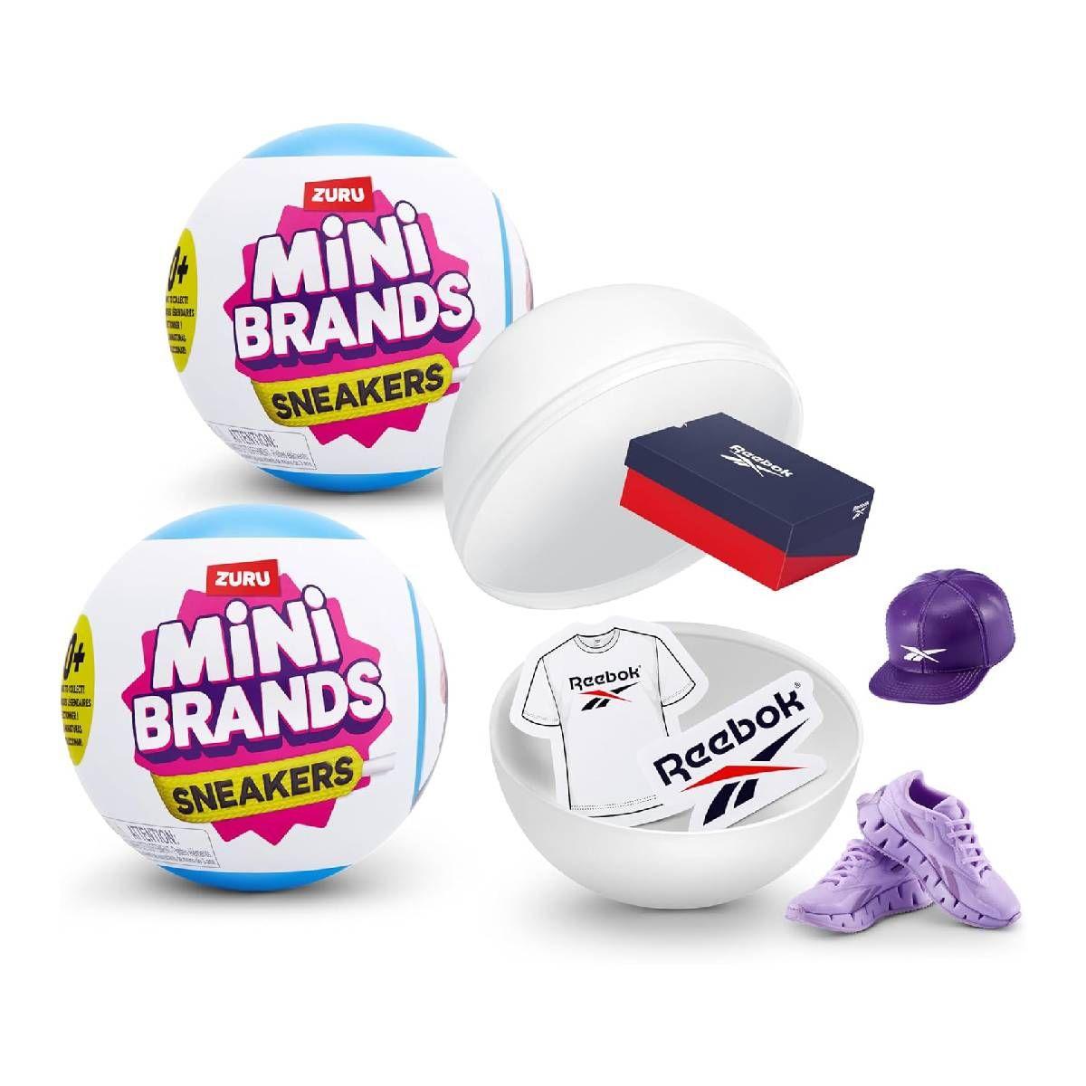 BOLA MINI BRANDS CON 5 SORPRESAS SERIE SNEAKERS DE ZURU-6