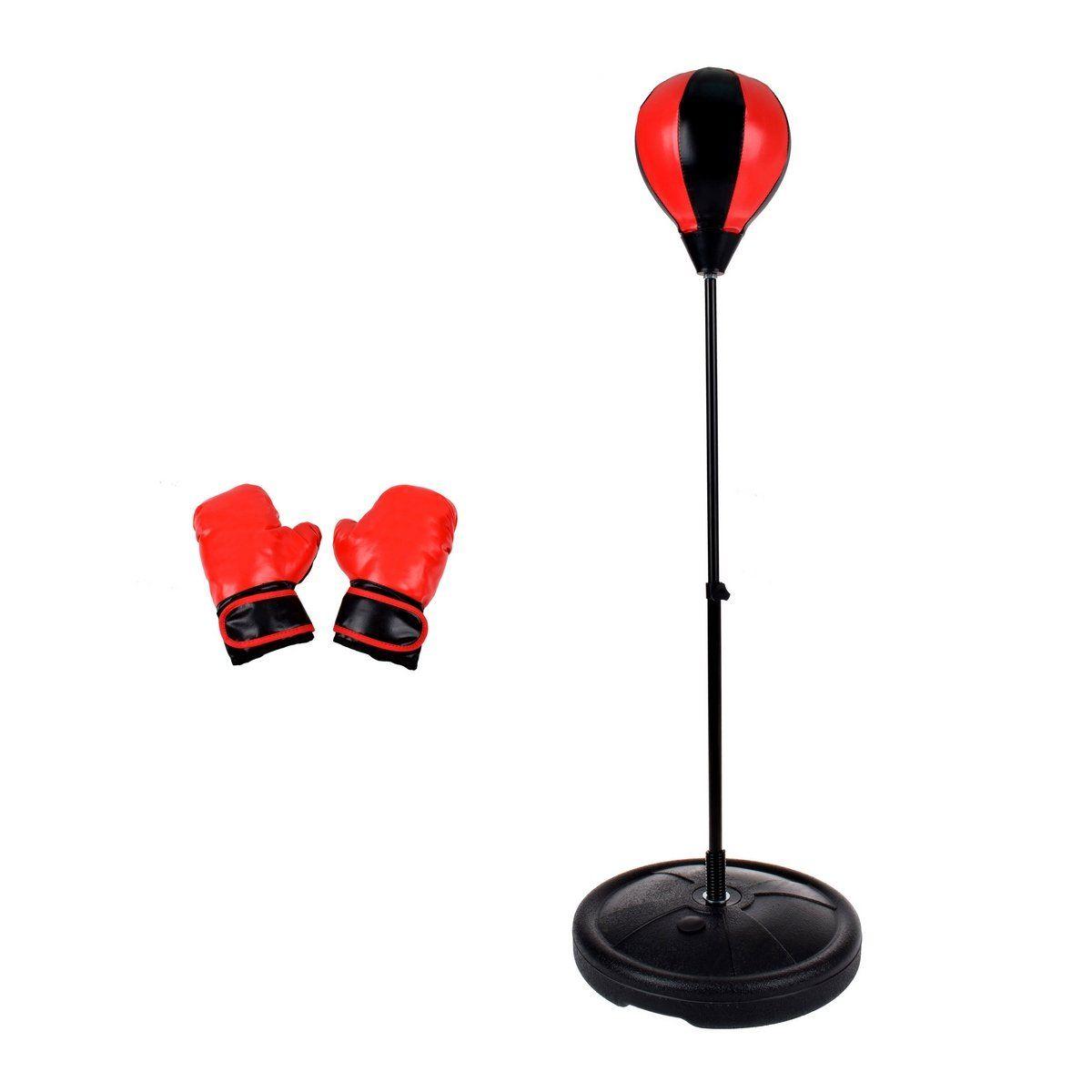 SET DE BOXEO PUSHING BALL CON BASE Y GUANTES-1