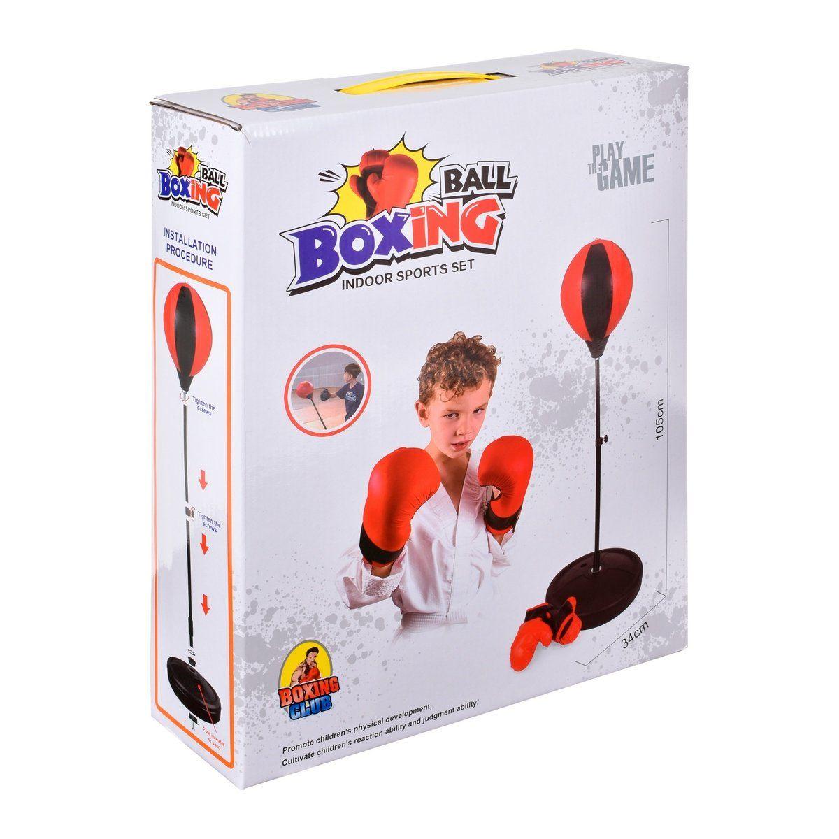 SET DE BOXEO PUSHING BALL CON BASE Y GUANTES-2