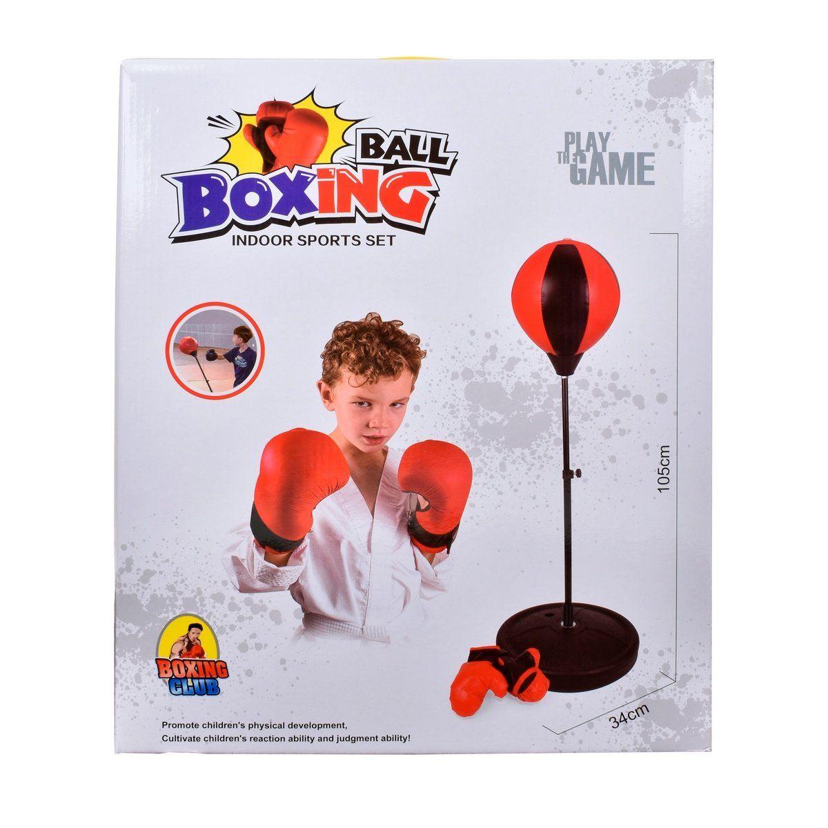 SET DE BOXEO PUSHING BALL CON BASE Y GUANTES-3