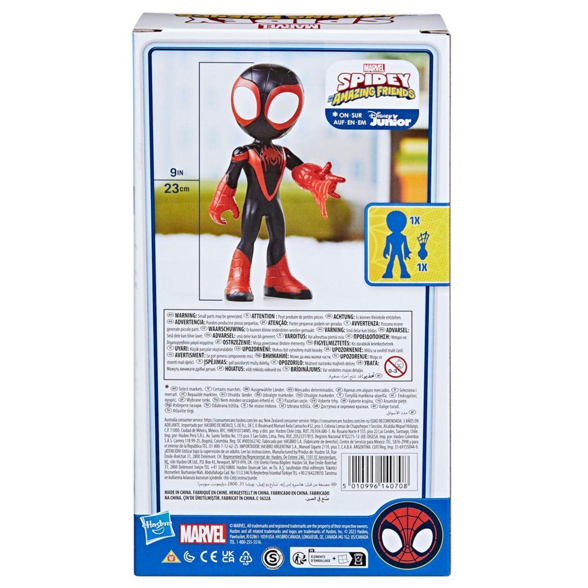 SPIDERMAN FANTASTICOS AMIGOS MEGA FIGURES - MILES MORALES-3