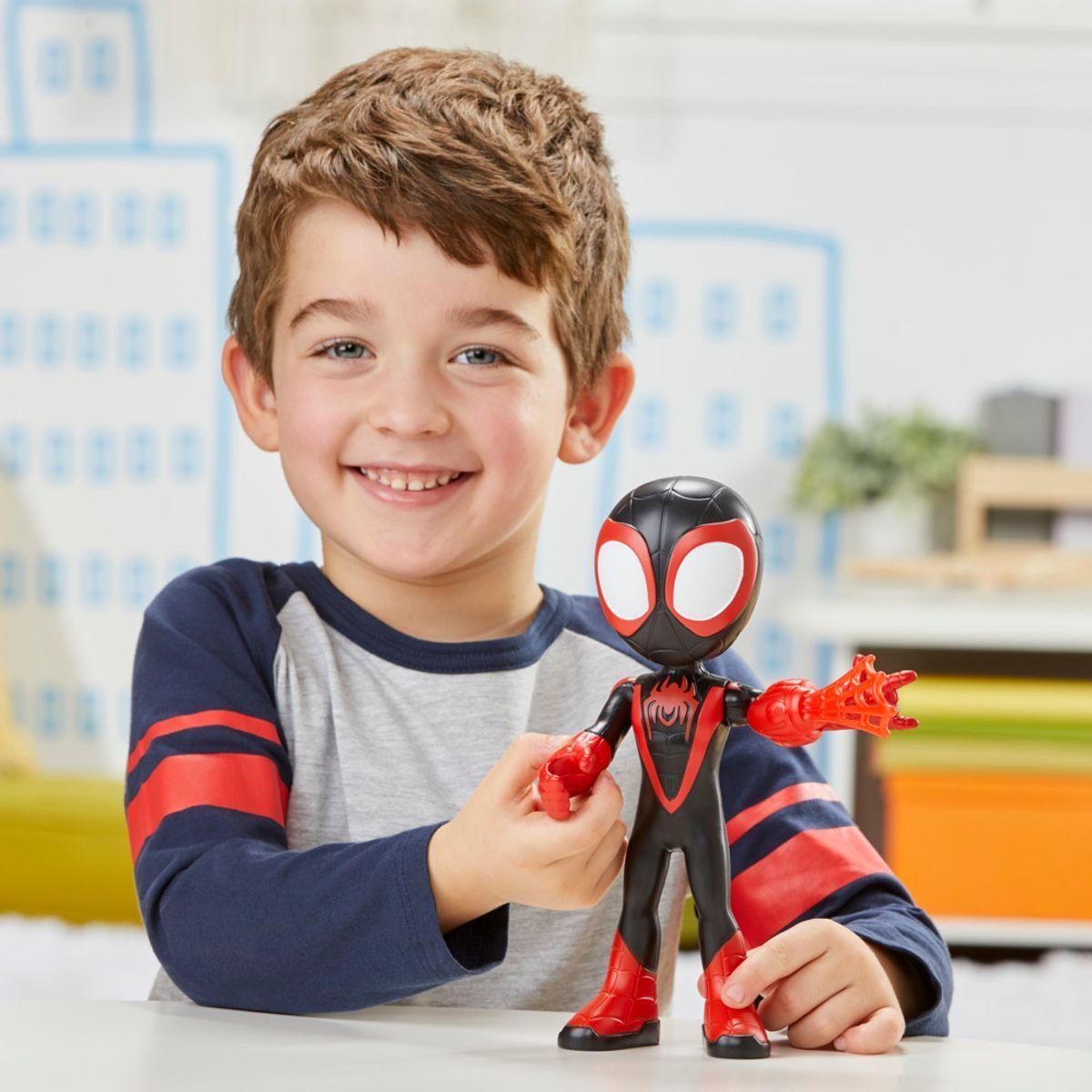 SPIDERMAN FANTASTICOS AMIGOS MEGA FIGURES - MILES MORALES-5