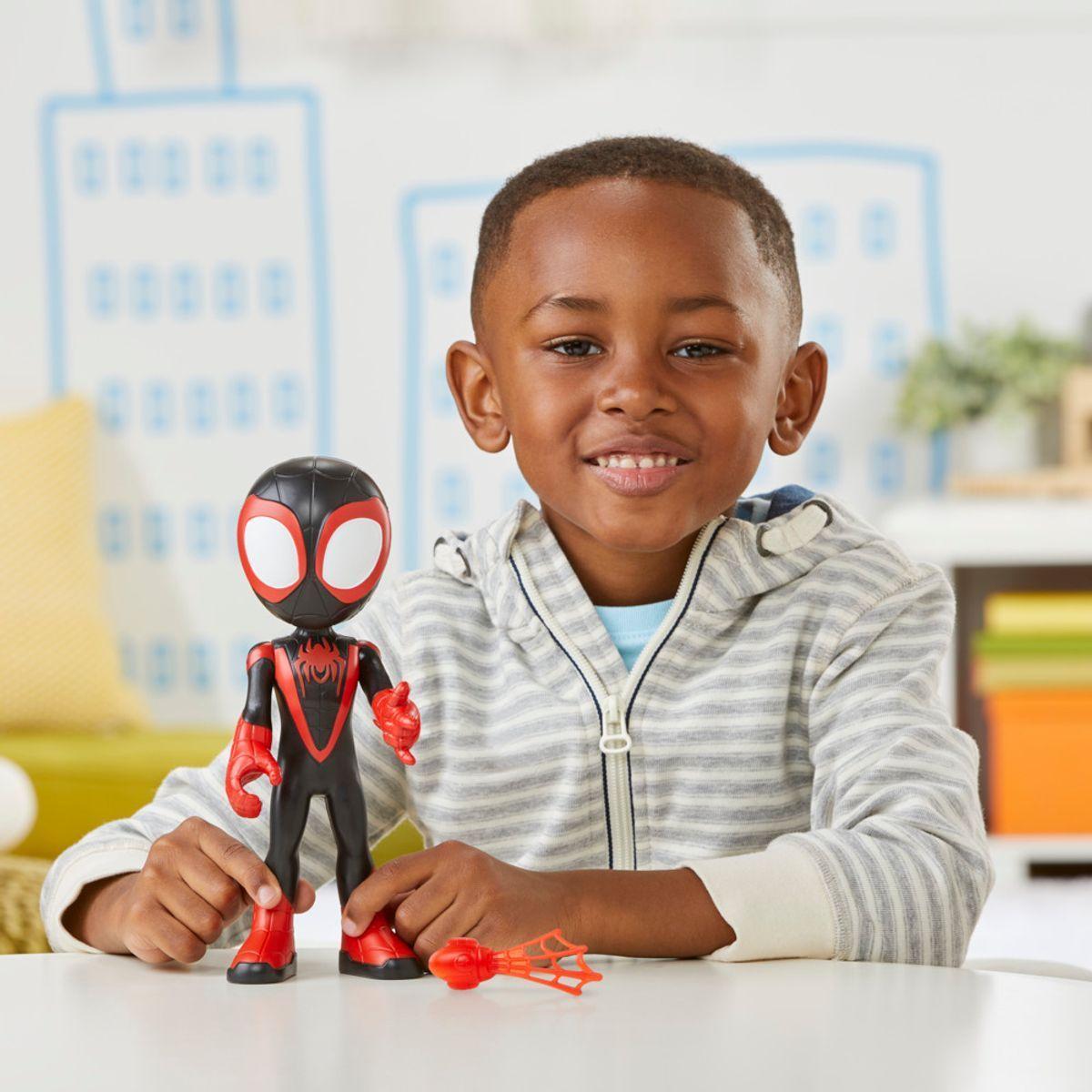 SPIDERMAN FANTASTICOS AMIGOS MEGA FIGURES - MILES MORALES-6