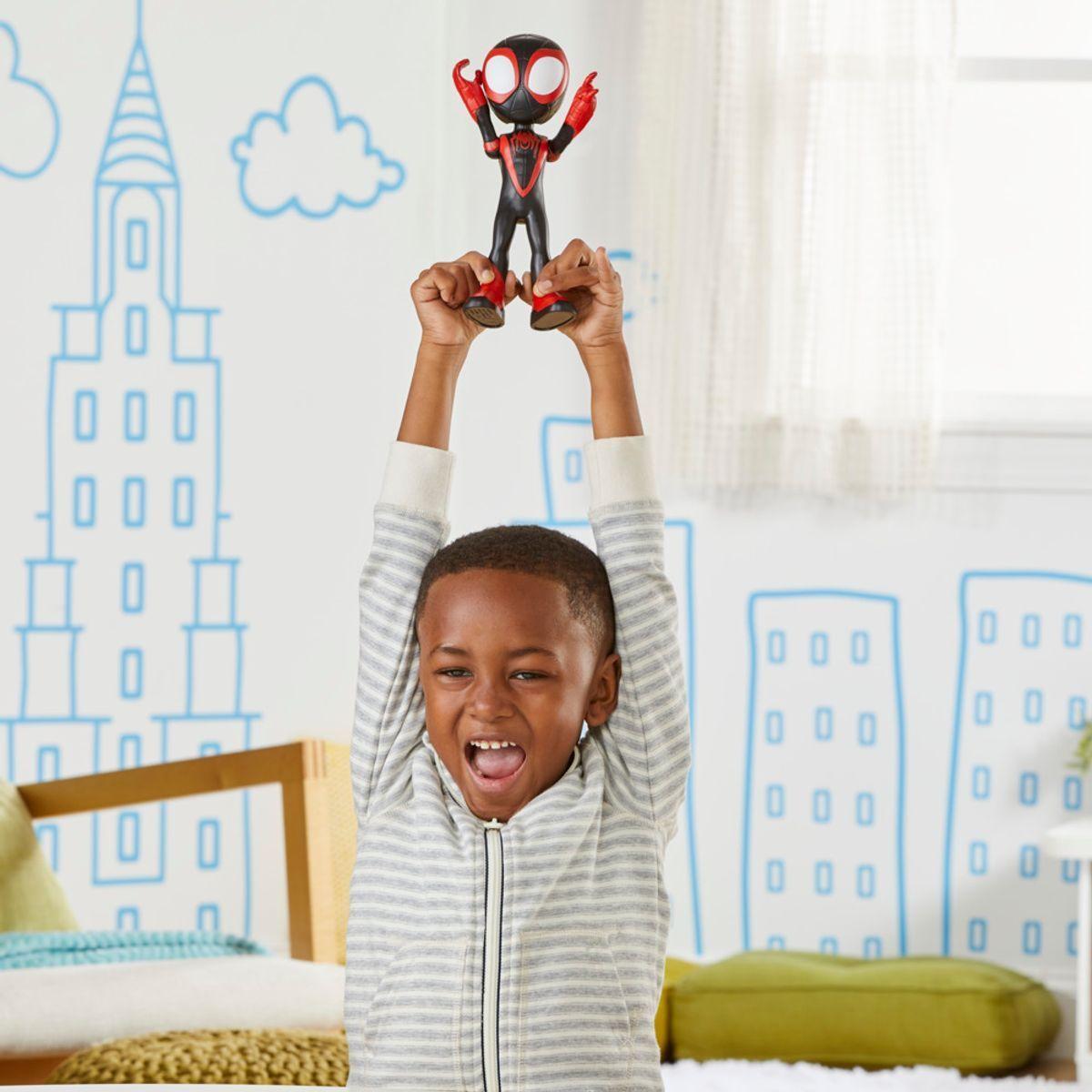 SPIDERMAN FANTASTICOS AMIGOS MEGA FIGURES - MILES MORALES-8