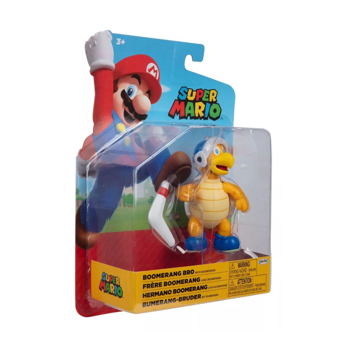 Super Mario Figura 10 Cm Nintendo - Hermano Boomerang-5