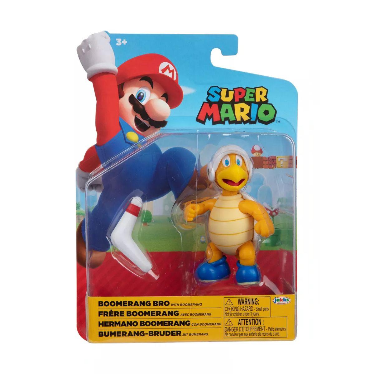 Super Mario Figura 10 Cm Nintendo - Hermano Boomerang-6