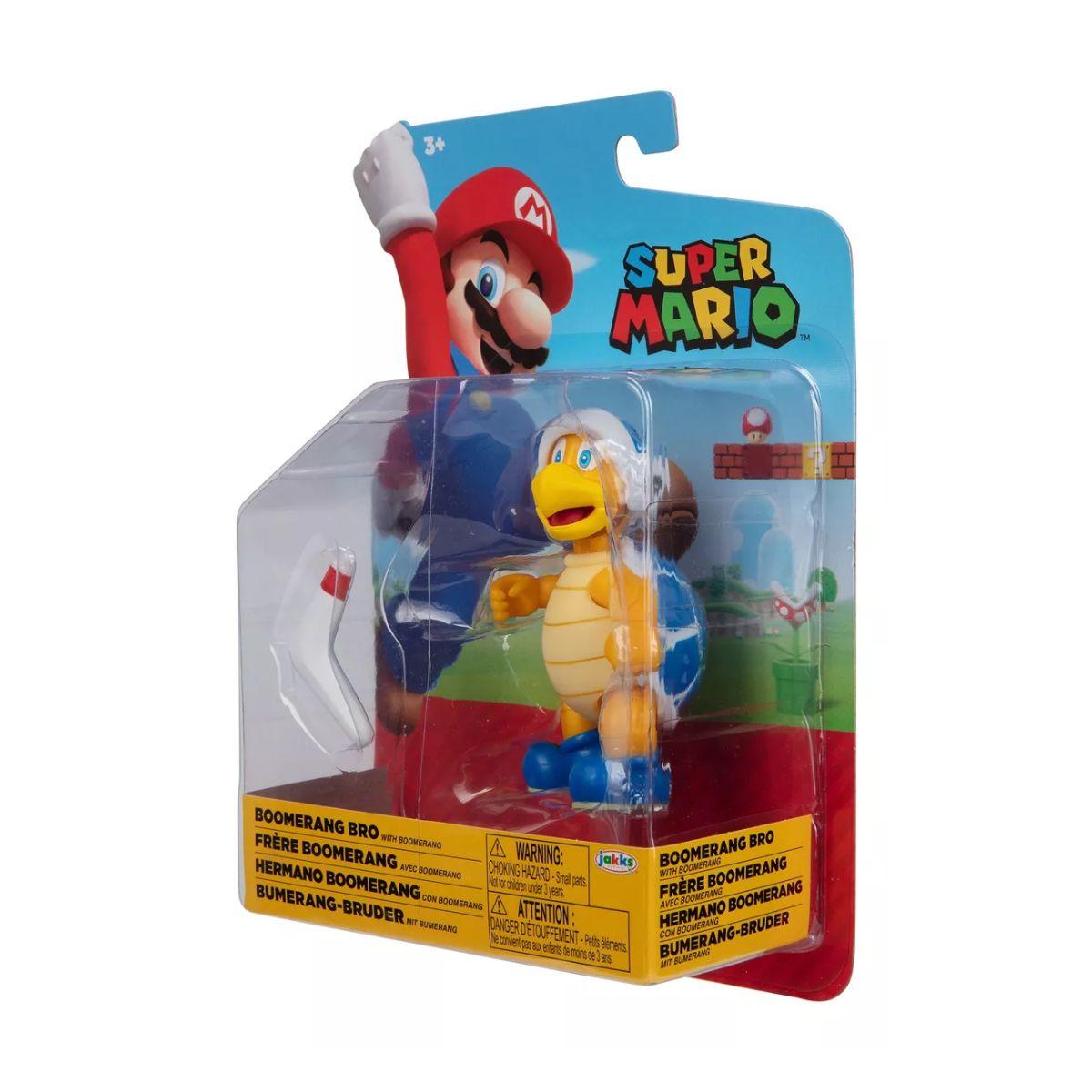 Super Mario Figura 10 Cm Nintendo - Hermano Boomerang-7