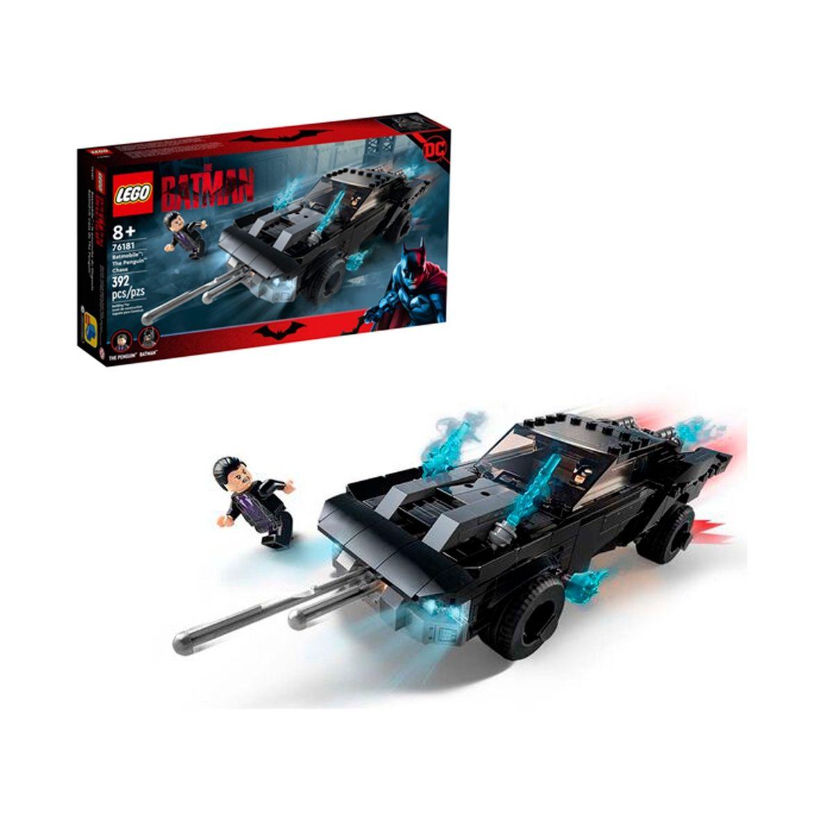 Batimóvil  Caza De The Penguin Lego Super Heroes-0