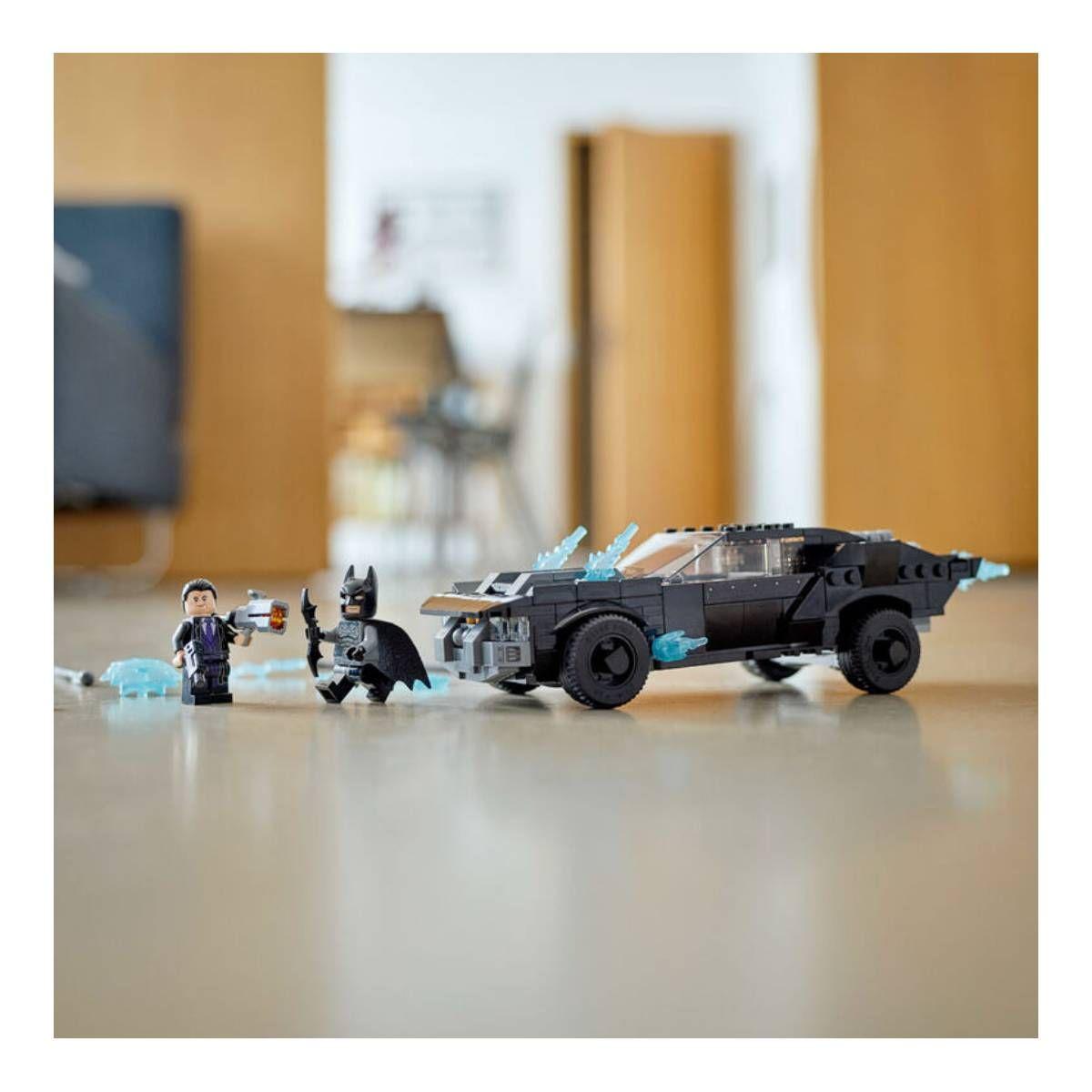 Batimóvil  Caza De The Penguin Lego Super Heroes-2