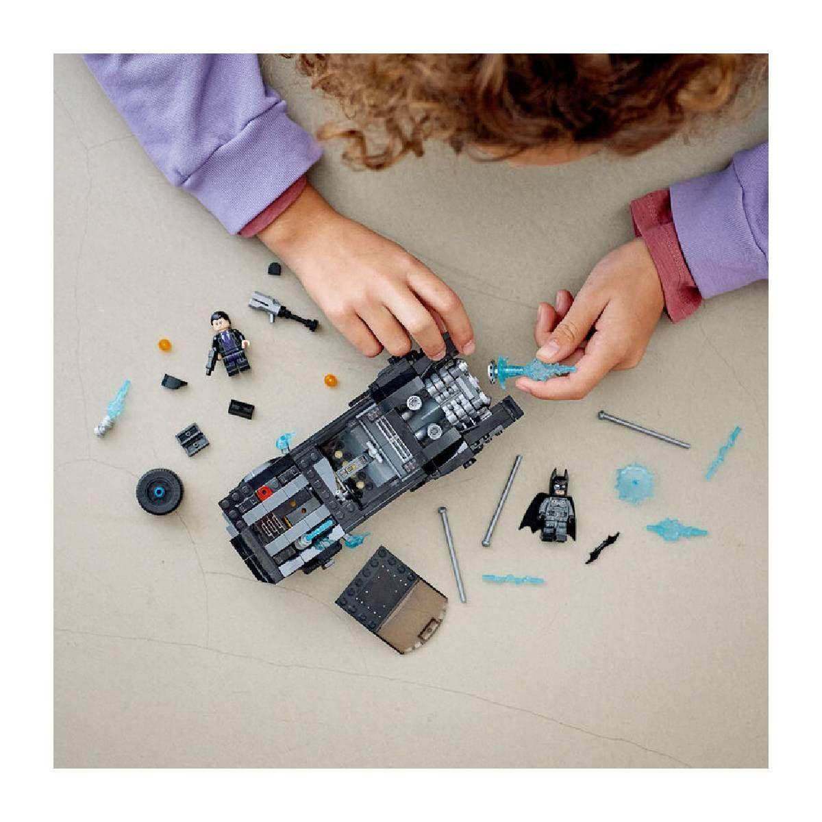Batimóvil  Caza De The Penguin Lego Super Heroes-3