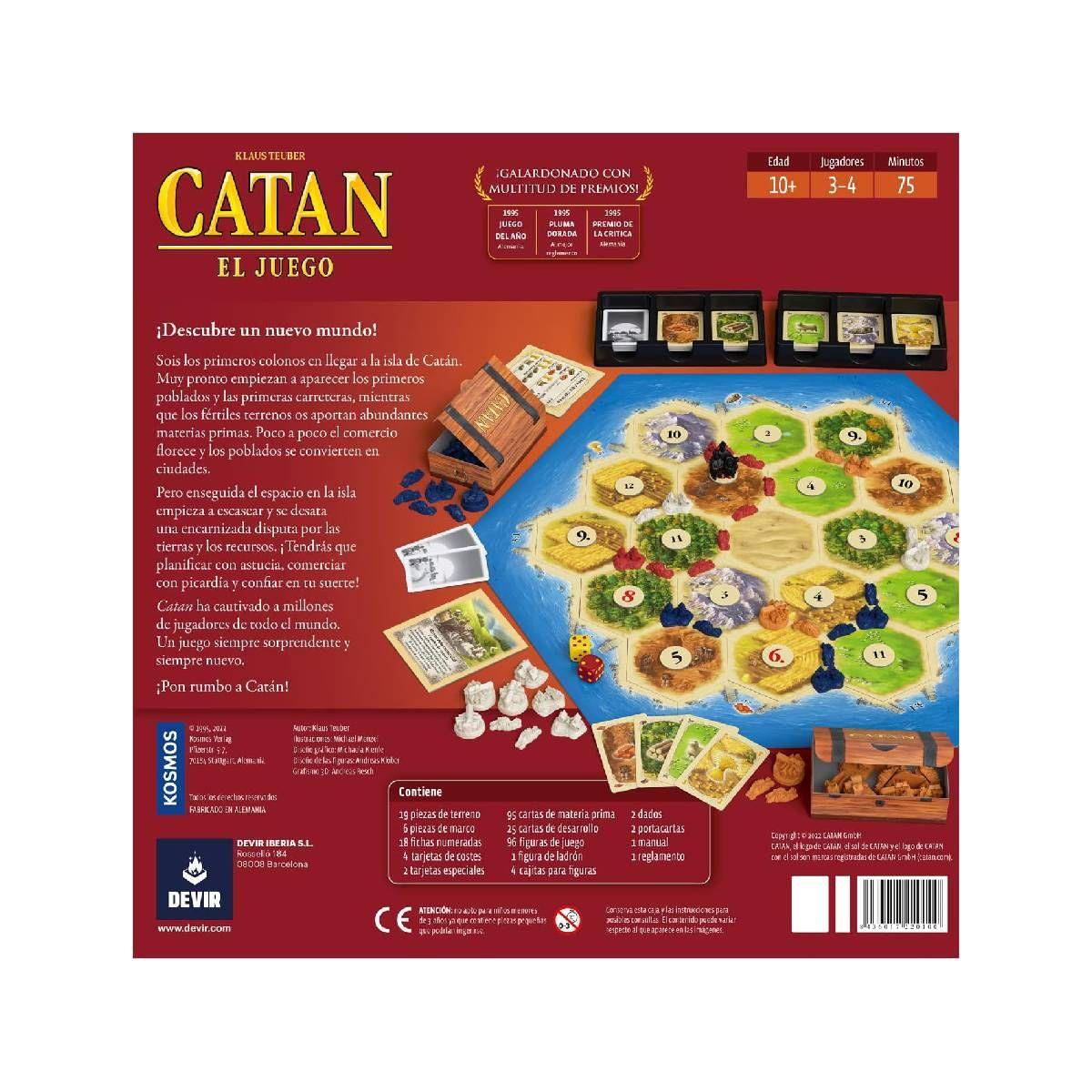 Juego De Mesa Catan Basico-7