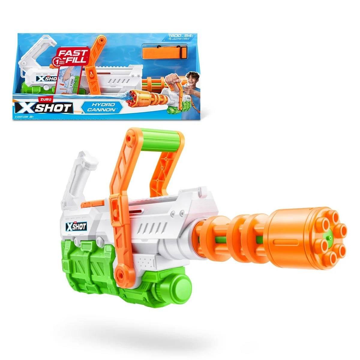 LANZADOR AGUA HYPDRO CANNON DE 1600 ML FAST FILL X-SHOT-0