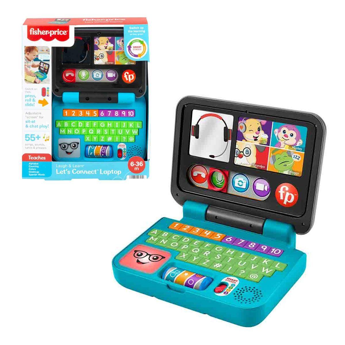 Fisher Price Ríe Y Aprende Mi Primer Laptop De Aprendizaje-0