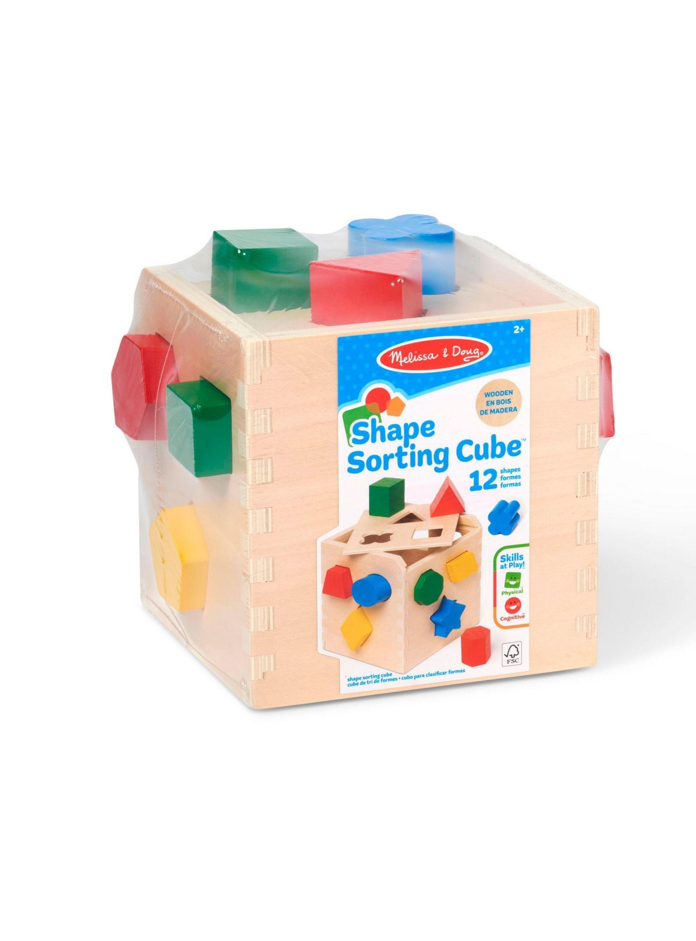 Cubo de encaje Melissa and Doug juguete didáctico madera-2