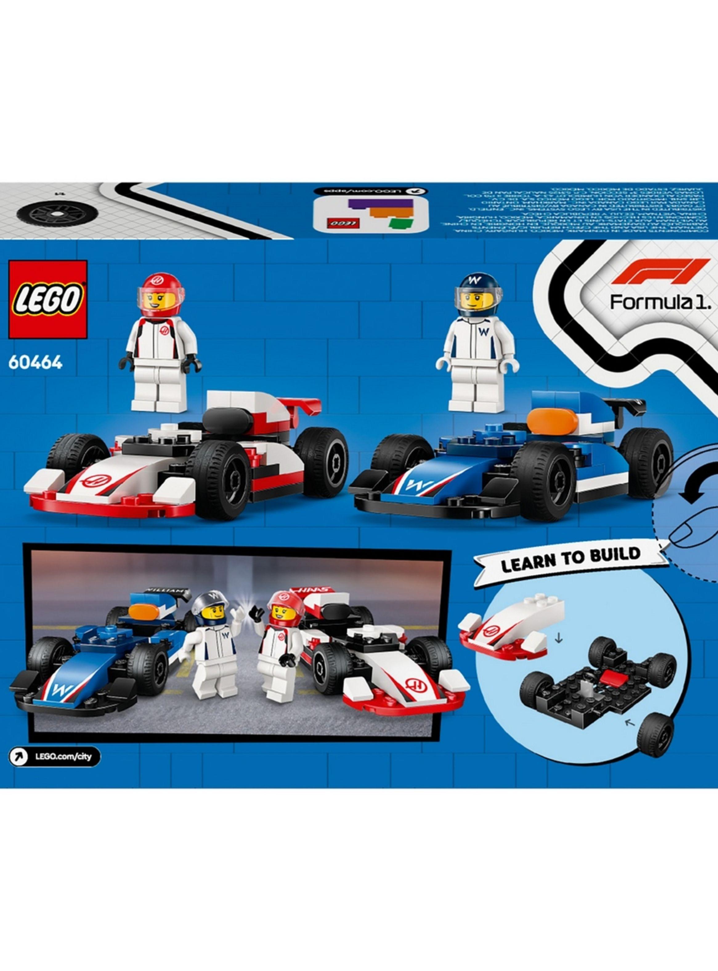 Autos De F1 Williams Racing Y Haas F1 Lego City-3