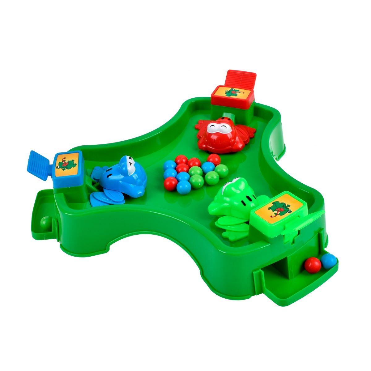 JUEGO RANAS ATRAPA PELOTAS PARA 3 JUGADORES-2