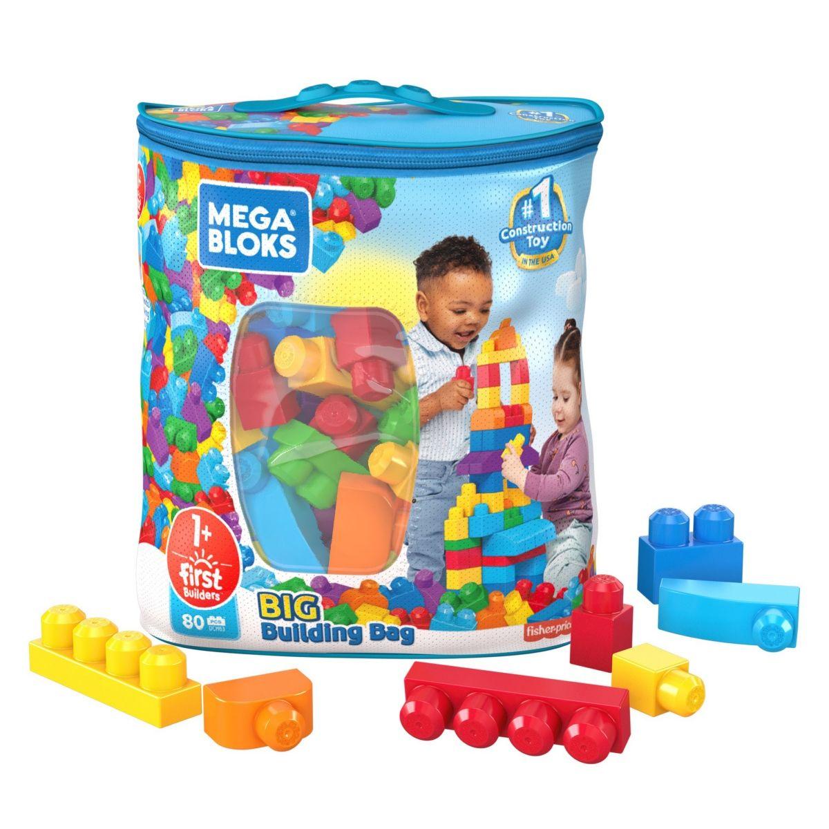 Mega Block Gran Bolsa Clasica Para Construir-0