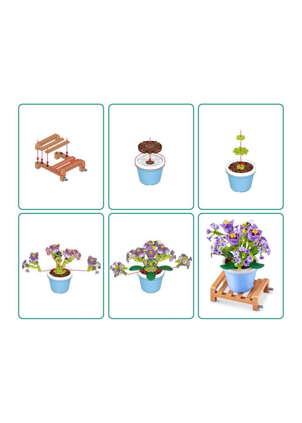 SET BLOQUES GARDEN MAX - CON DIFERENTES MODELOS DE PIEZAS - GYPSOPHILA PANICULATA-4