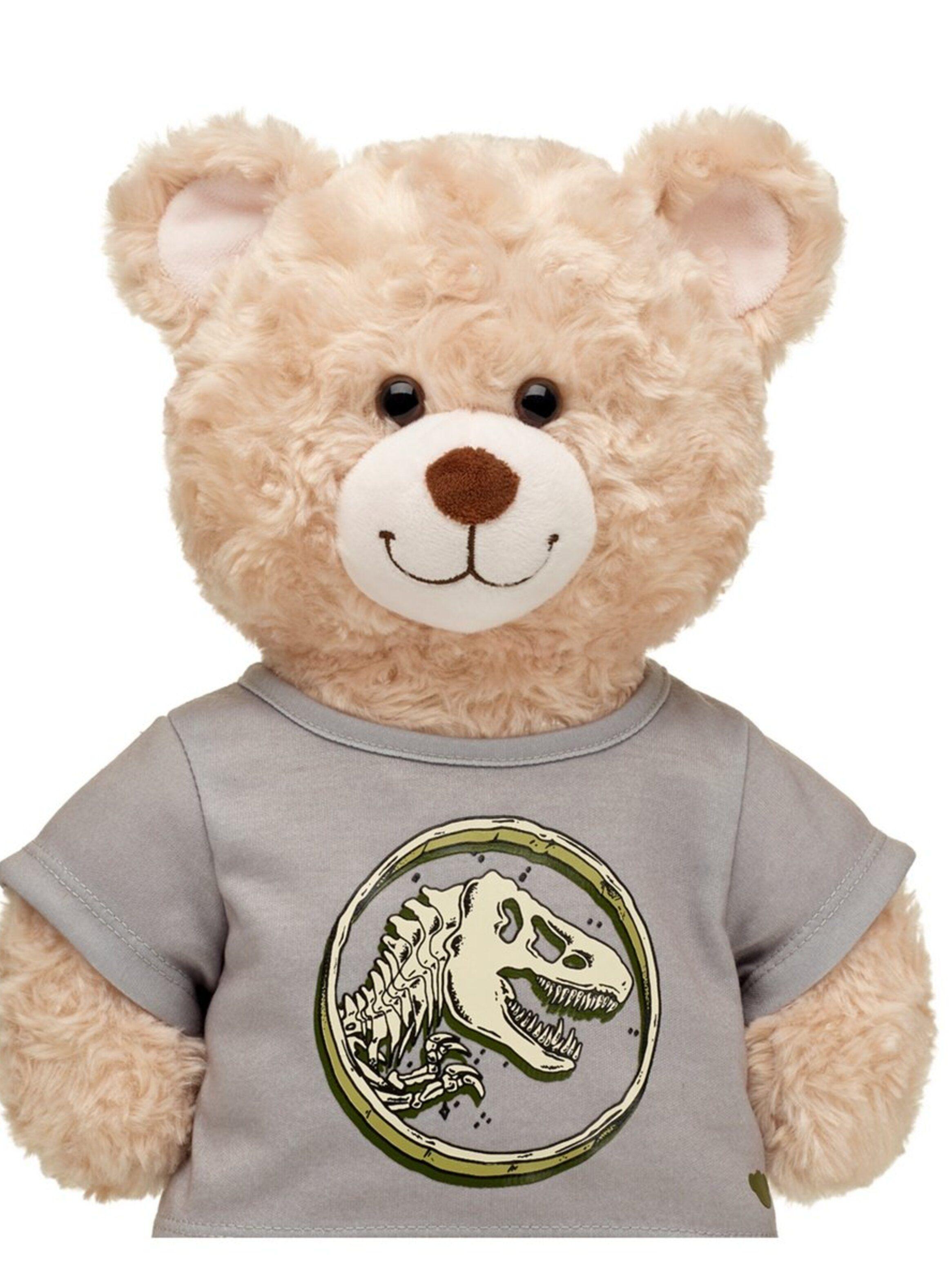 Polera Build a Bear Jurassic World T Rex peluche-2