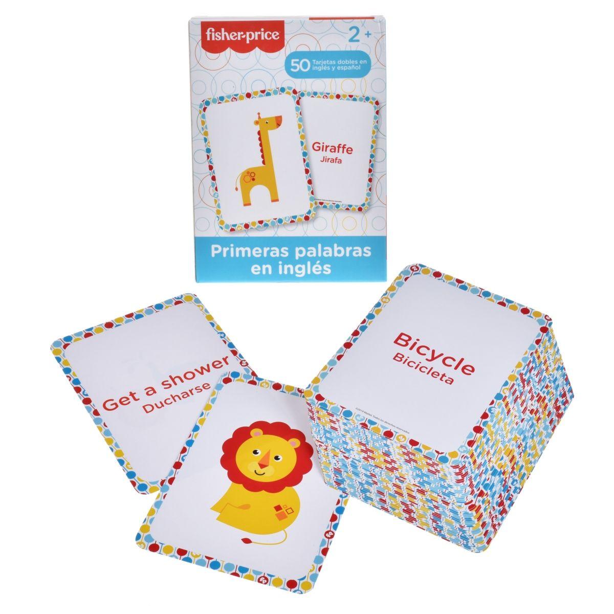 Cartas Didacticas Fisher Price - Primeras Palabras En Ingles-0