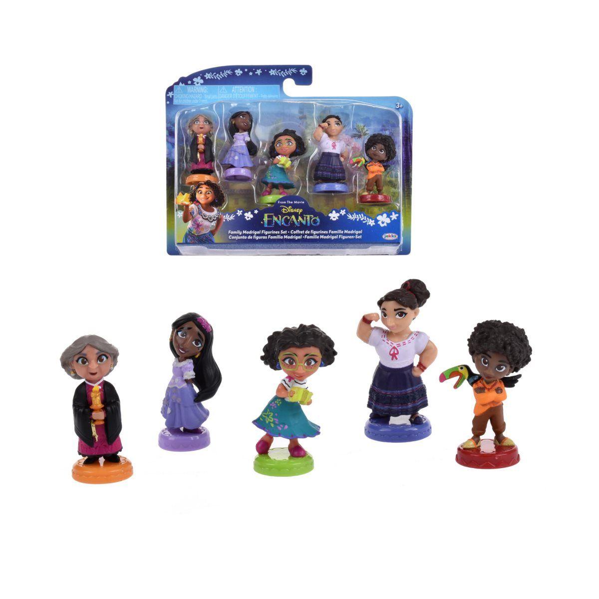 Pack 5 Figuras Con Base 7 Cms Encanto-0