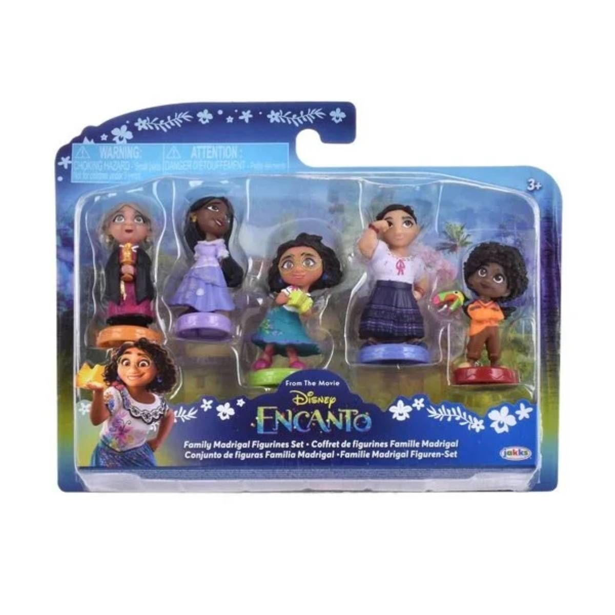 Pack 5 Figuras Con Base 7 Cms Encanto-2