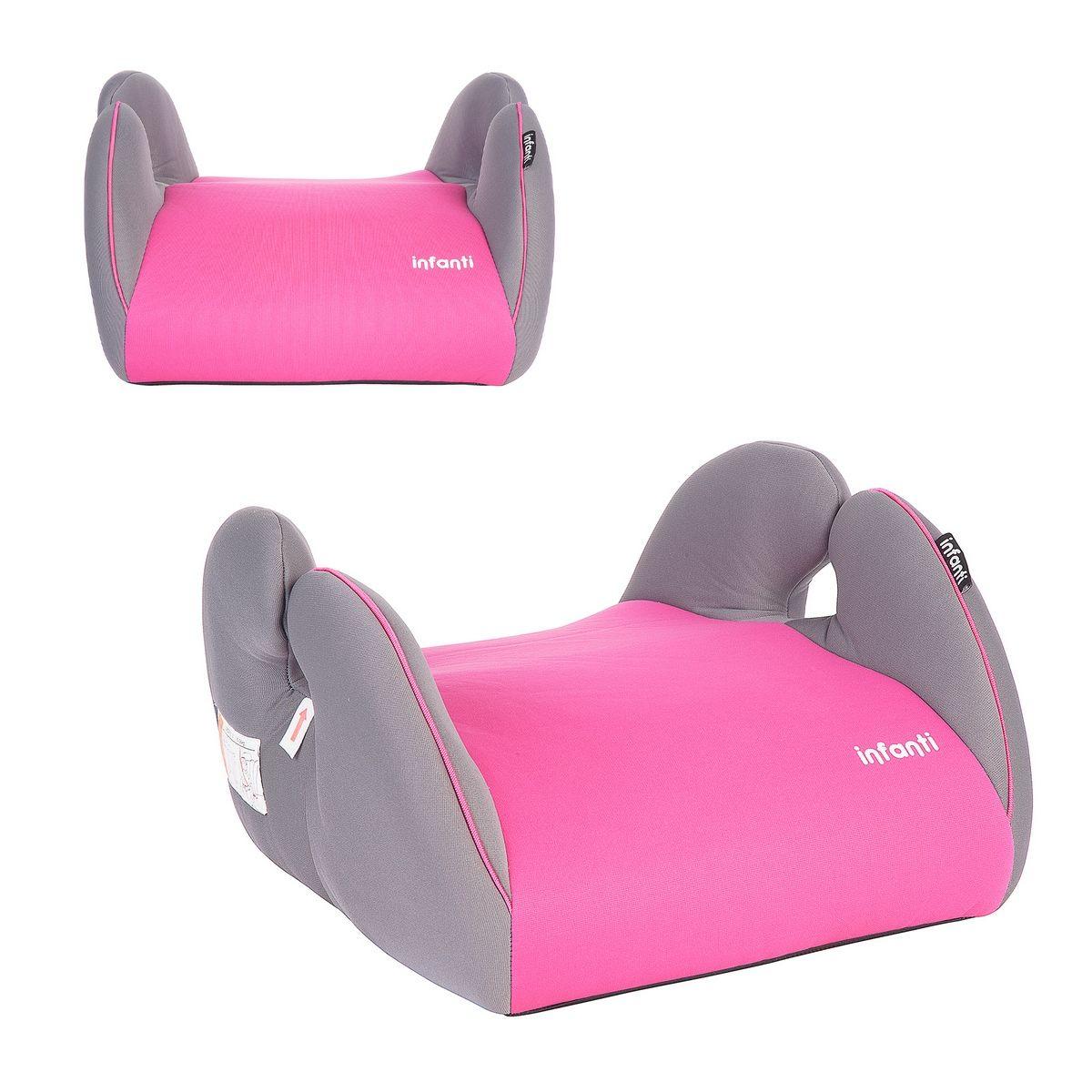 Silla Auto Alzador Conmuter Graphite Pink Infanti-0