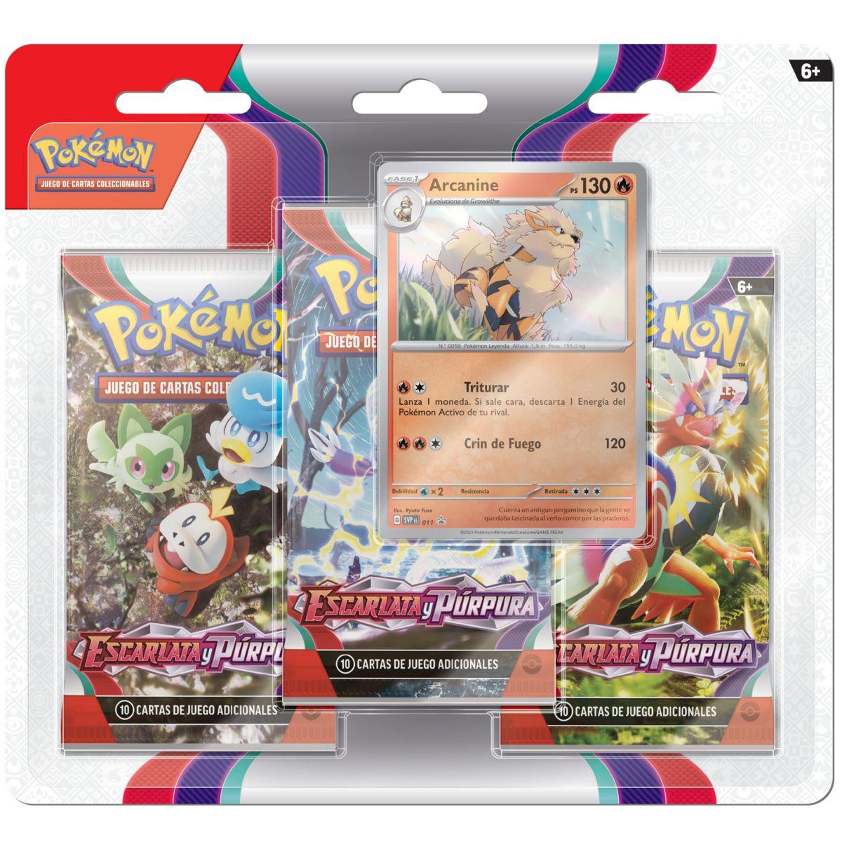 Pokemon Scarlet & Violet Pack Blister Español-2