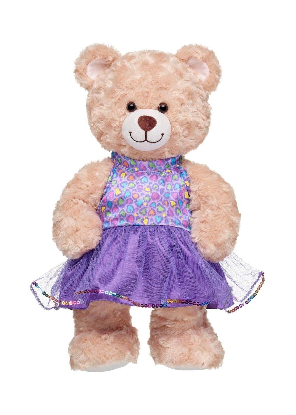 Vestido Leopardo Arcoíris Tul Build-A-Bear-2
