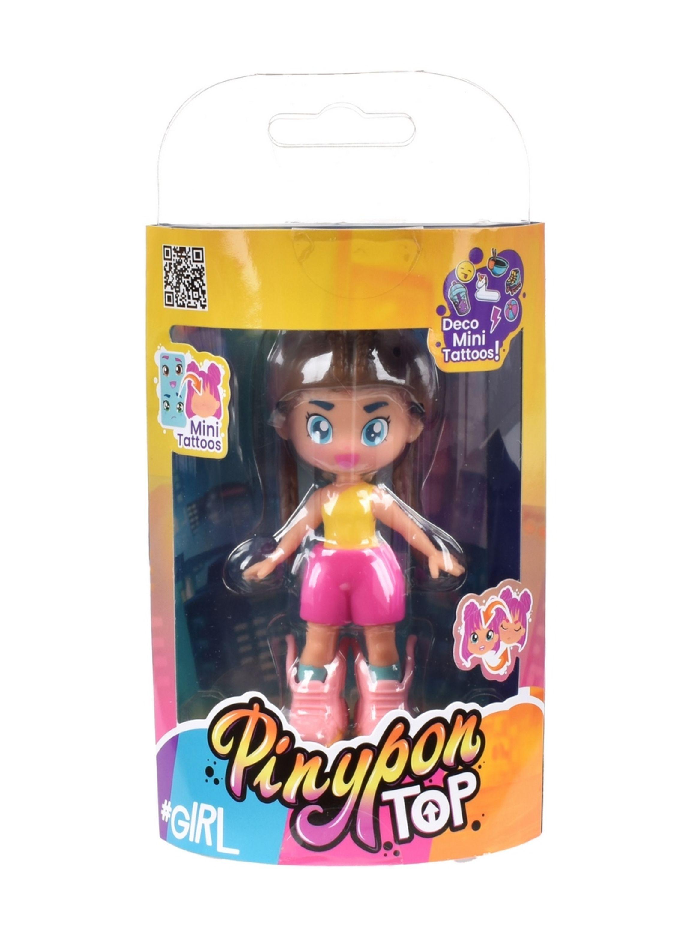 Muñeca 11 Cm Pinypon Top - Café-2