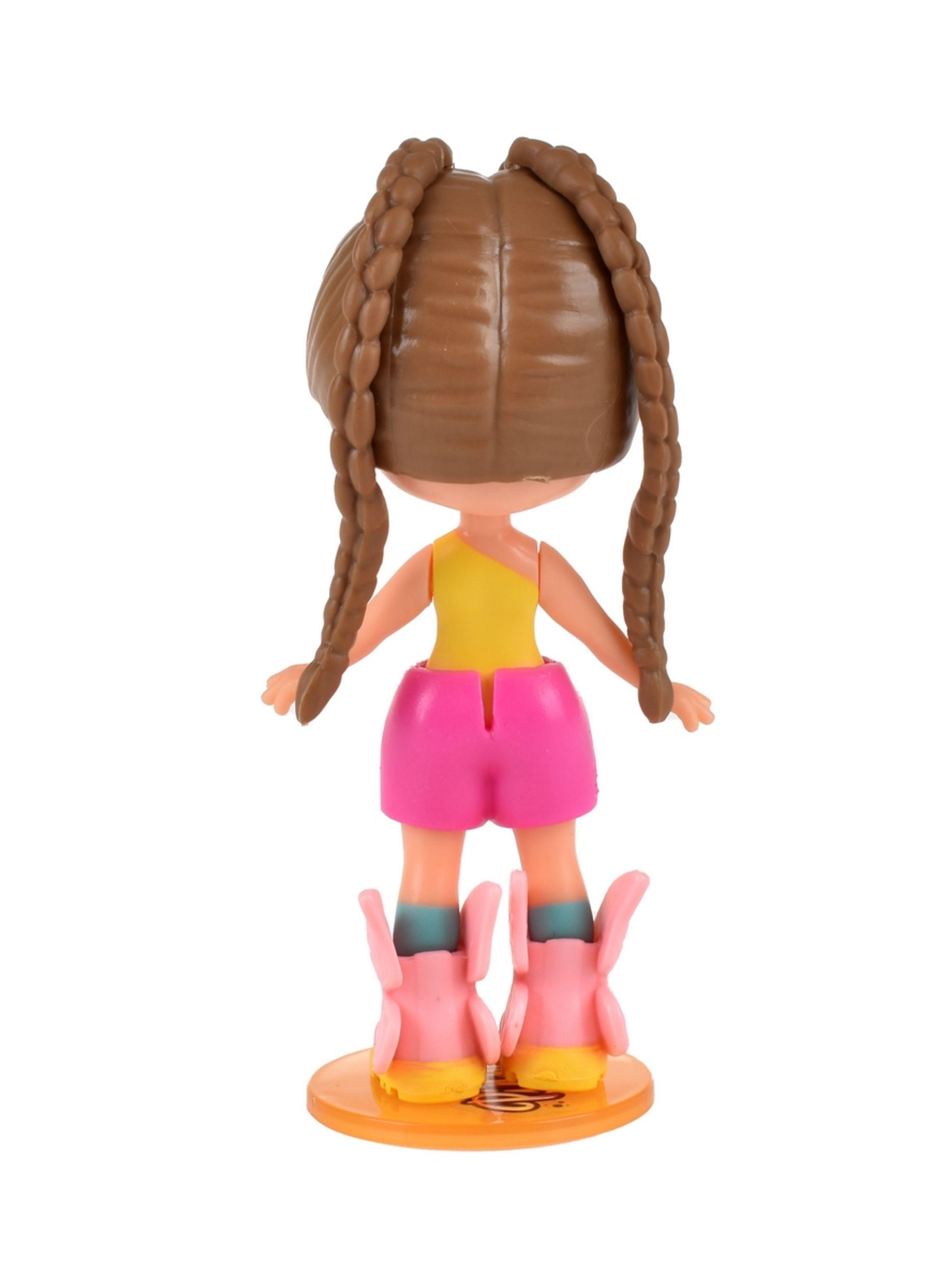 Muñeca 11 Cm Pinypon Top - Café-4