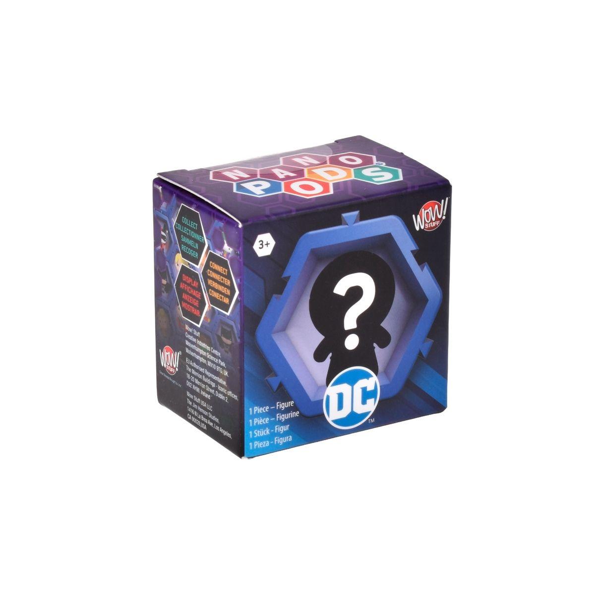 MINI FIGURA EN HEXAGONO NANO PODS - DC COMICS-2