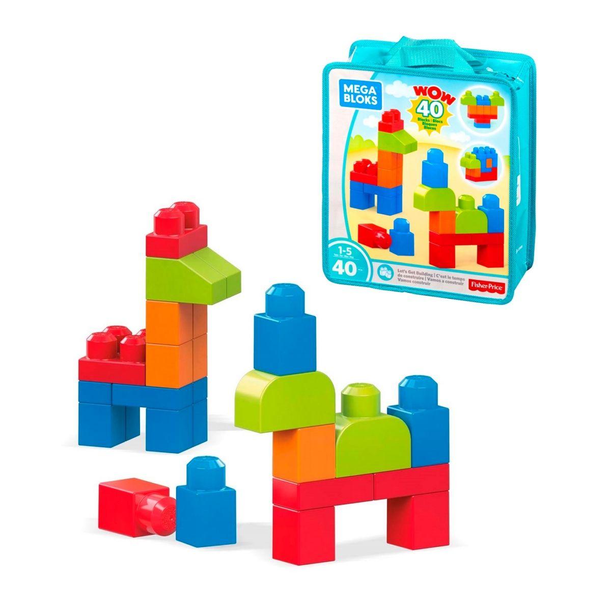Mega Bloks Vamos A Construir 40 Pzs-0