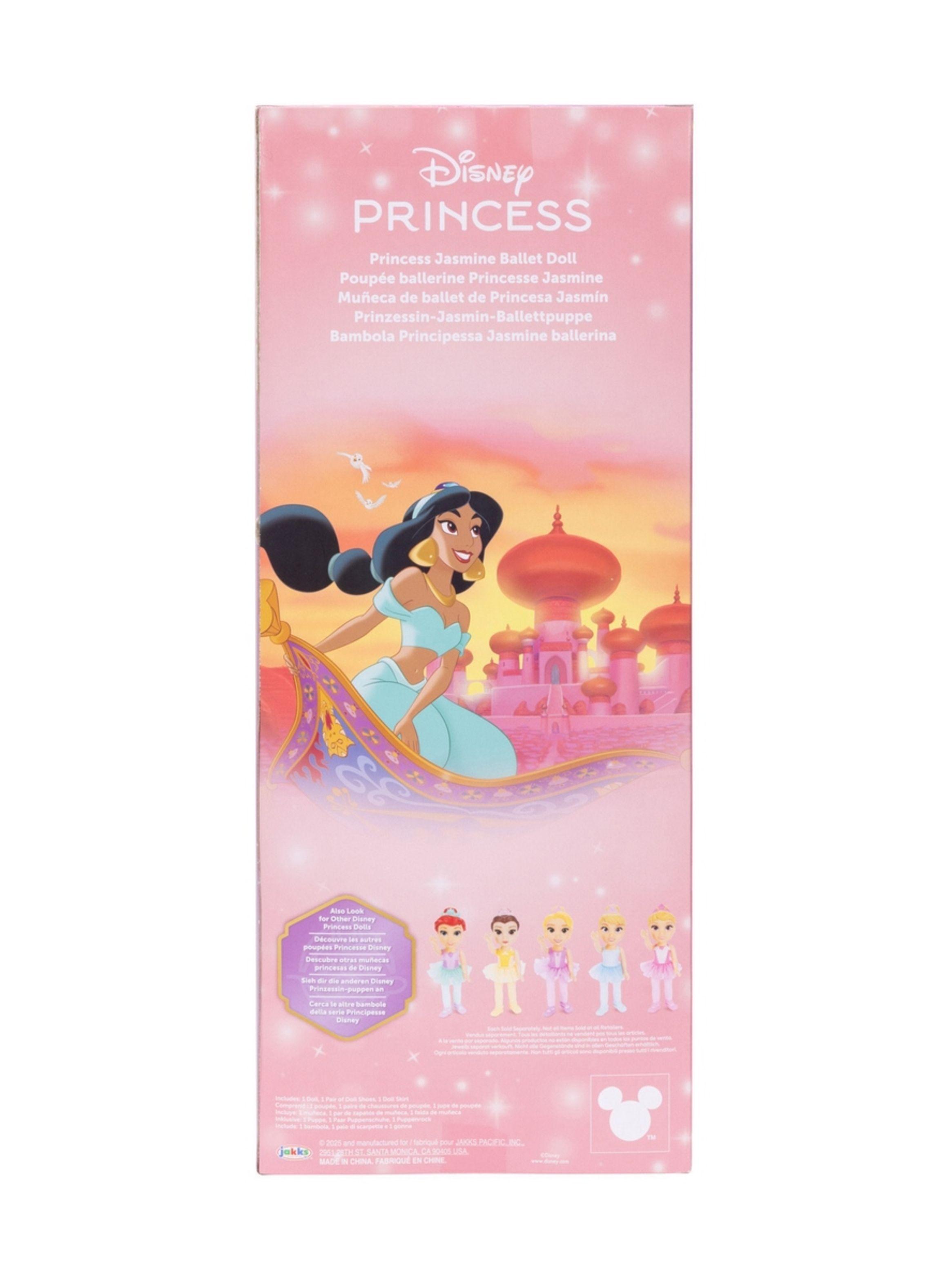Muñeca Ballet Jasmine Princesas Disney 35 cm-3
