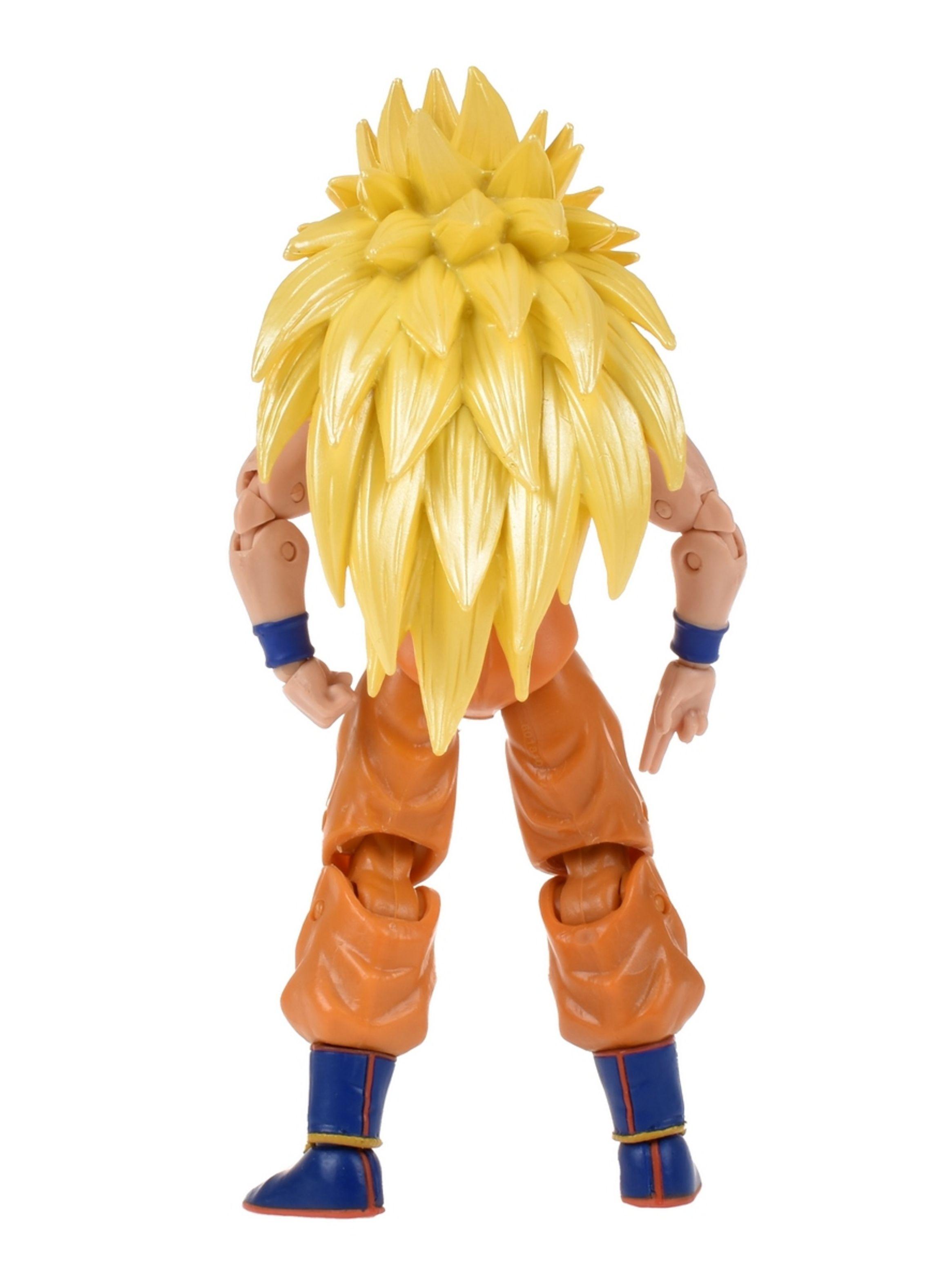Figura 17 cm dragon ball z de bandai - super saiyan 3 goku-4