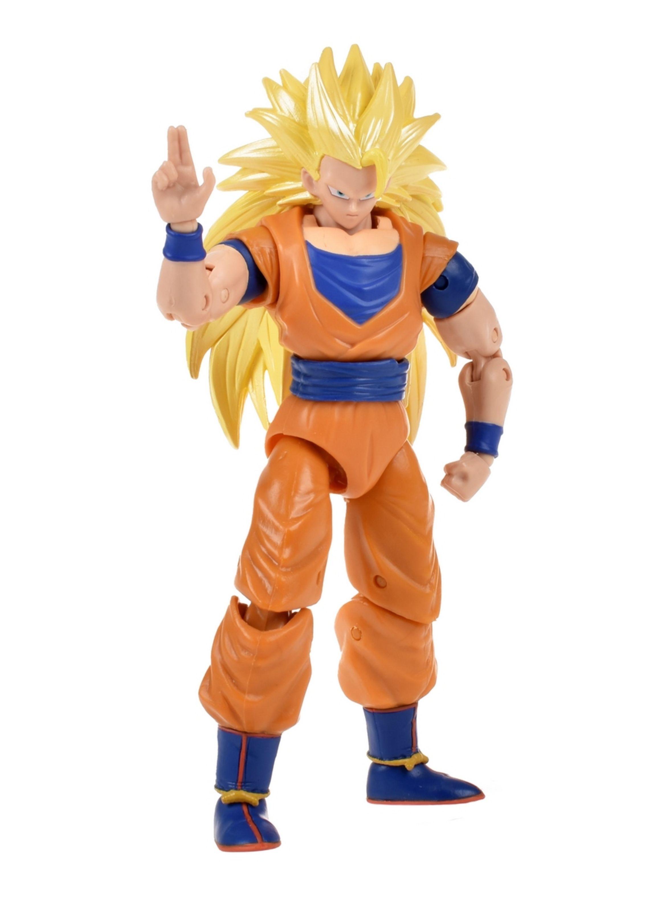 Figura 17 cm dragon ball z de bandai - super saiyan 3 goku-5