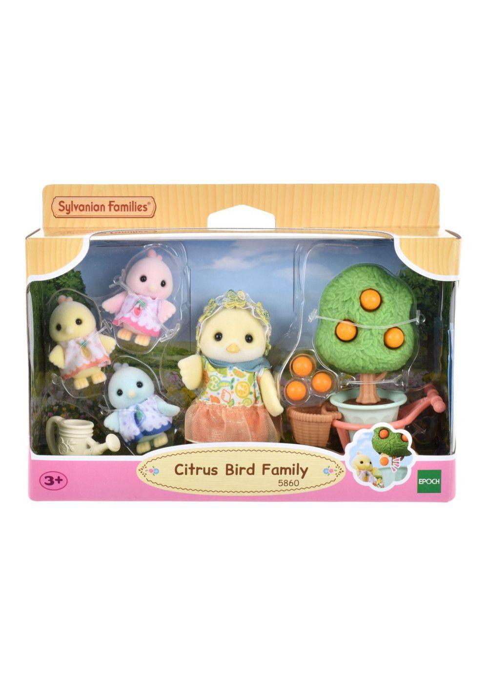 Familia Pajaro Citrico Sylvanian Families-2