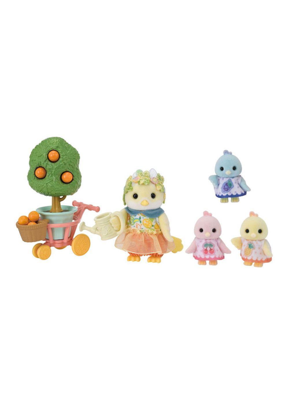 Familia Pajaro Citrico Sylvanian Families-3