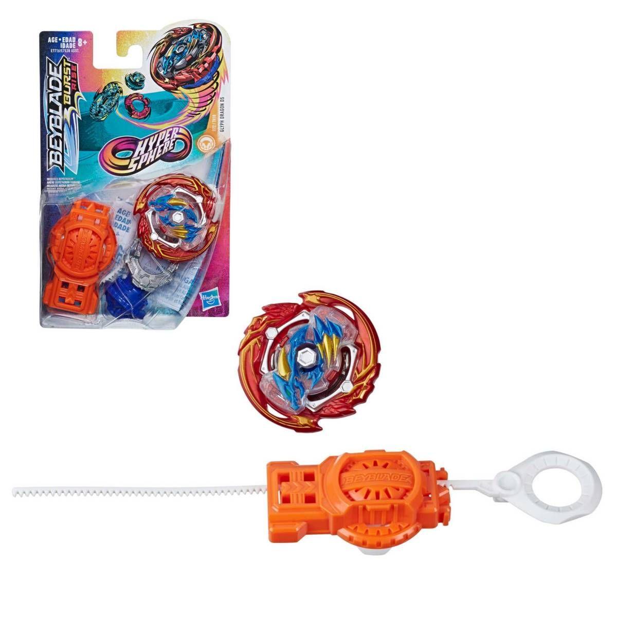 Beyblade Hypersphere Starter Pack - Glyph Dragon D5-0