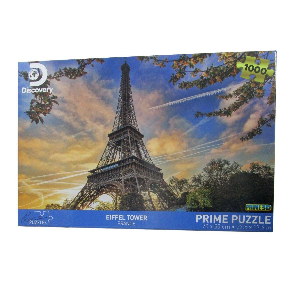 Puzzle 2D De 1000 Piezas Discovery - Torre Eiffel-2