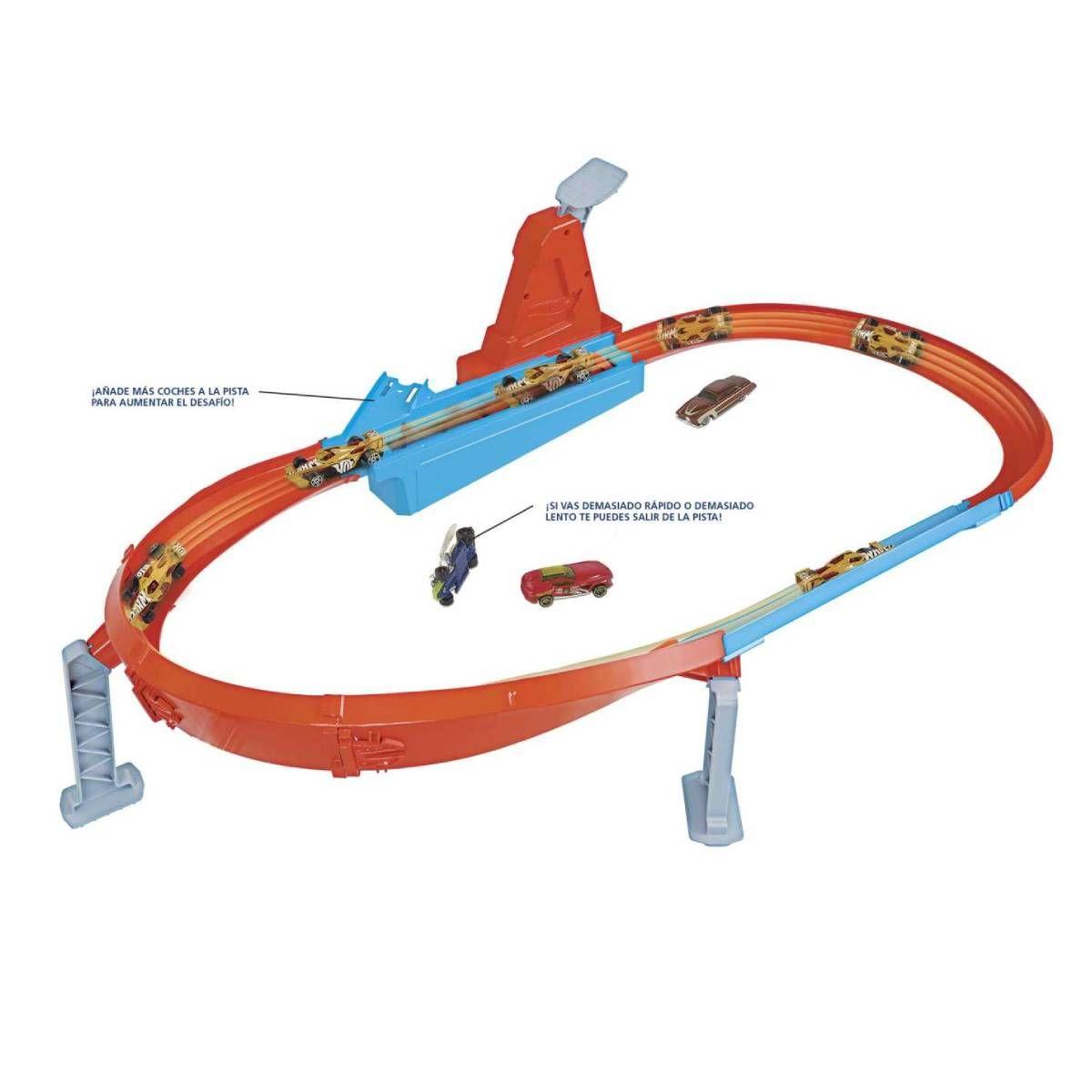 Hot Wheels Pista De Campeonato - Del Ovalo-4