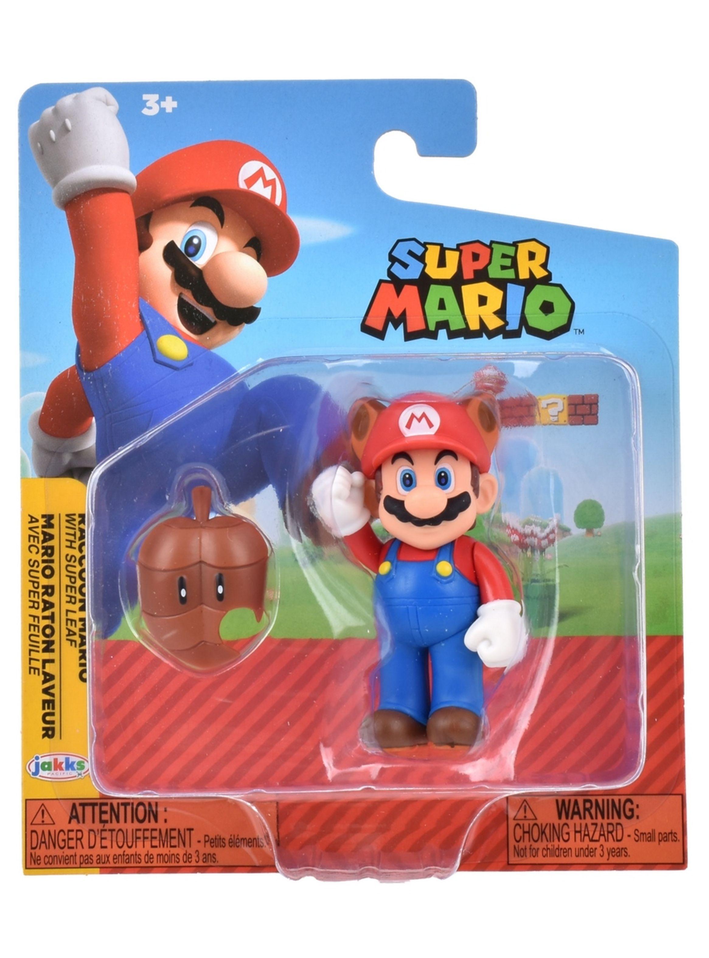 Figura 6 Cm Con Acc Super Mario Nintendo - Raccoon Mario-2