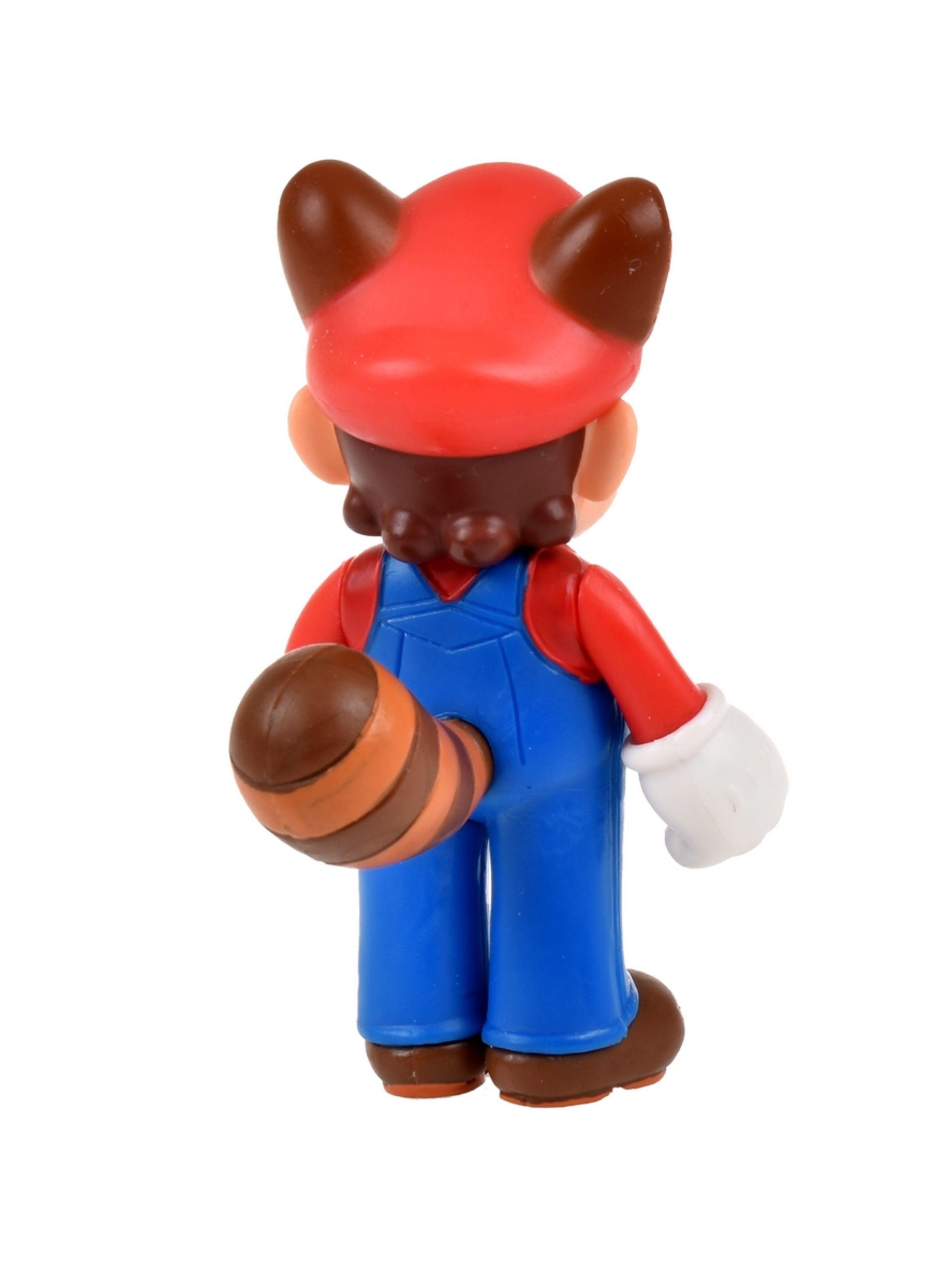 Figura 6 Cm Con Acc Super Mario Nintendo - Raccoon Mario-4
