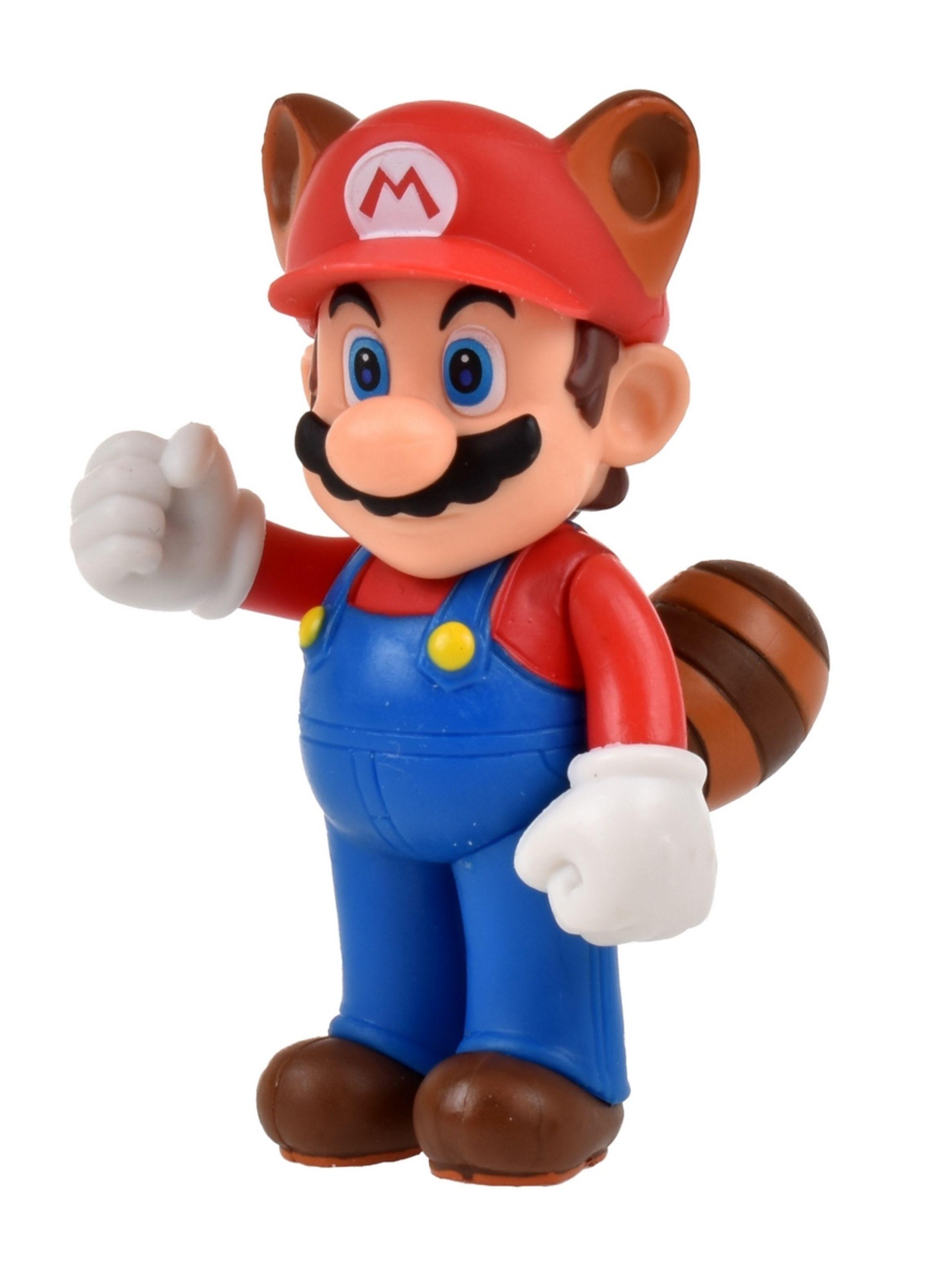 Figura 6 Cm Con Acc Super Mario Nintendo - Raccoon Mario-5