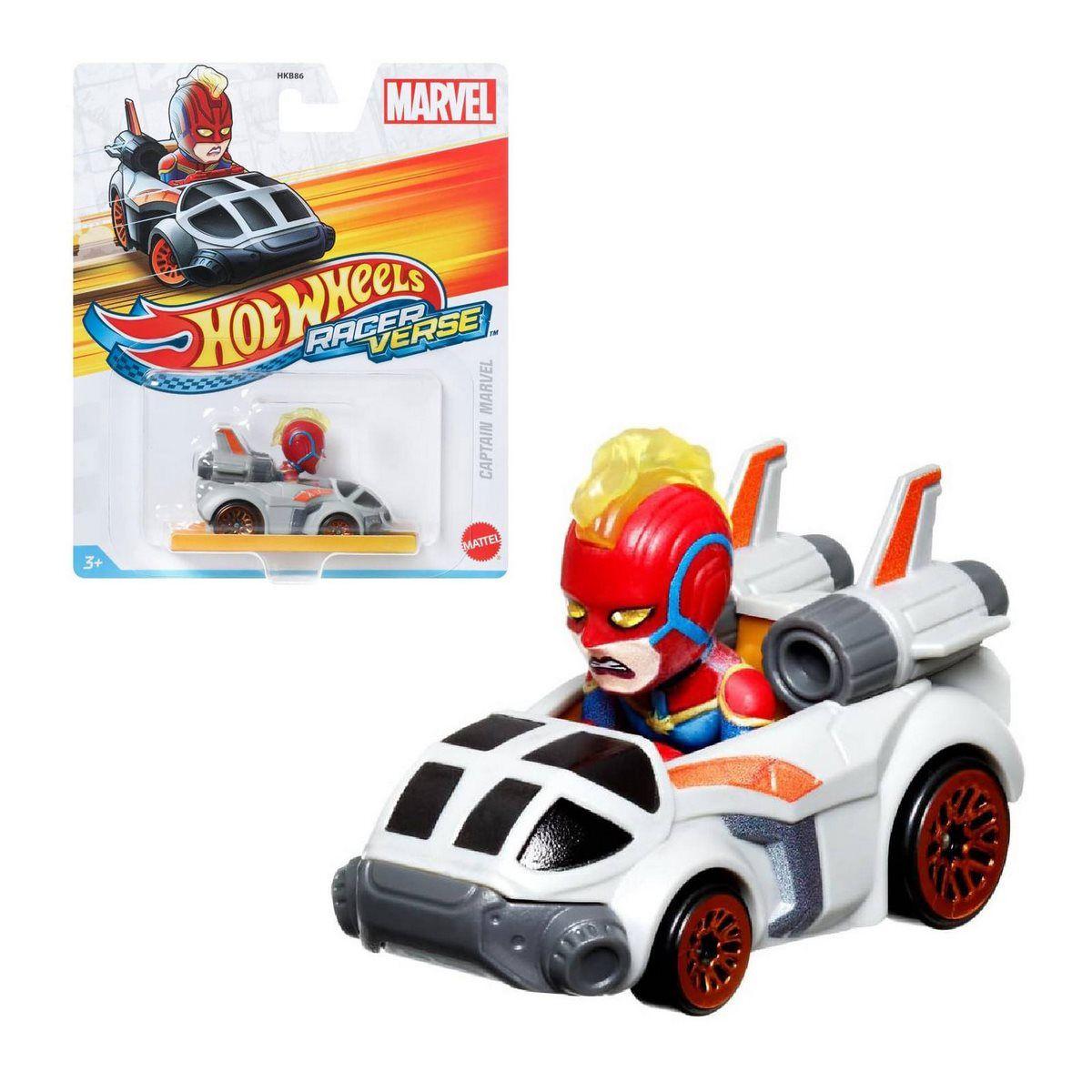 HOT WHEELS PERSONAJES - CAPTAIN MARVEL-0