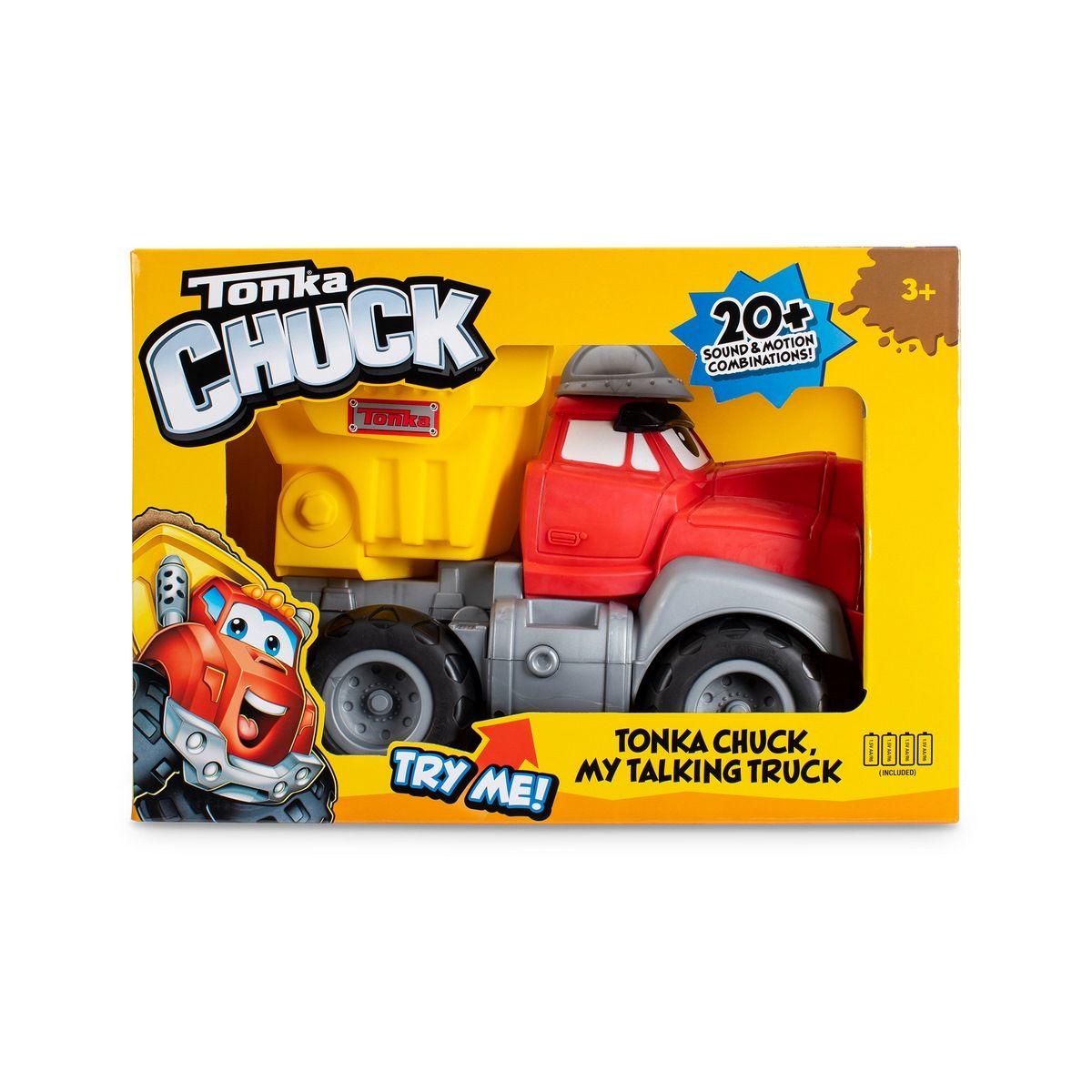 Camión parlante Tonka Chuck sonidos y frases interactivas-2