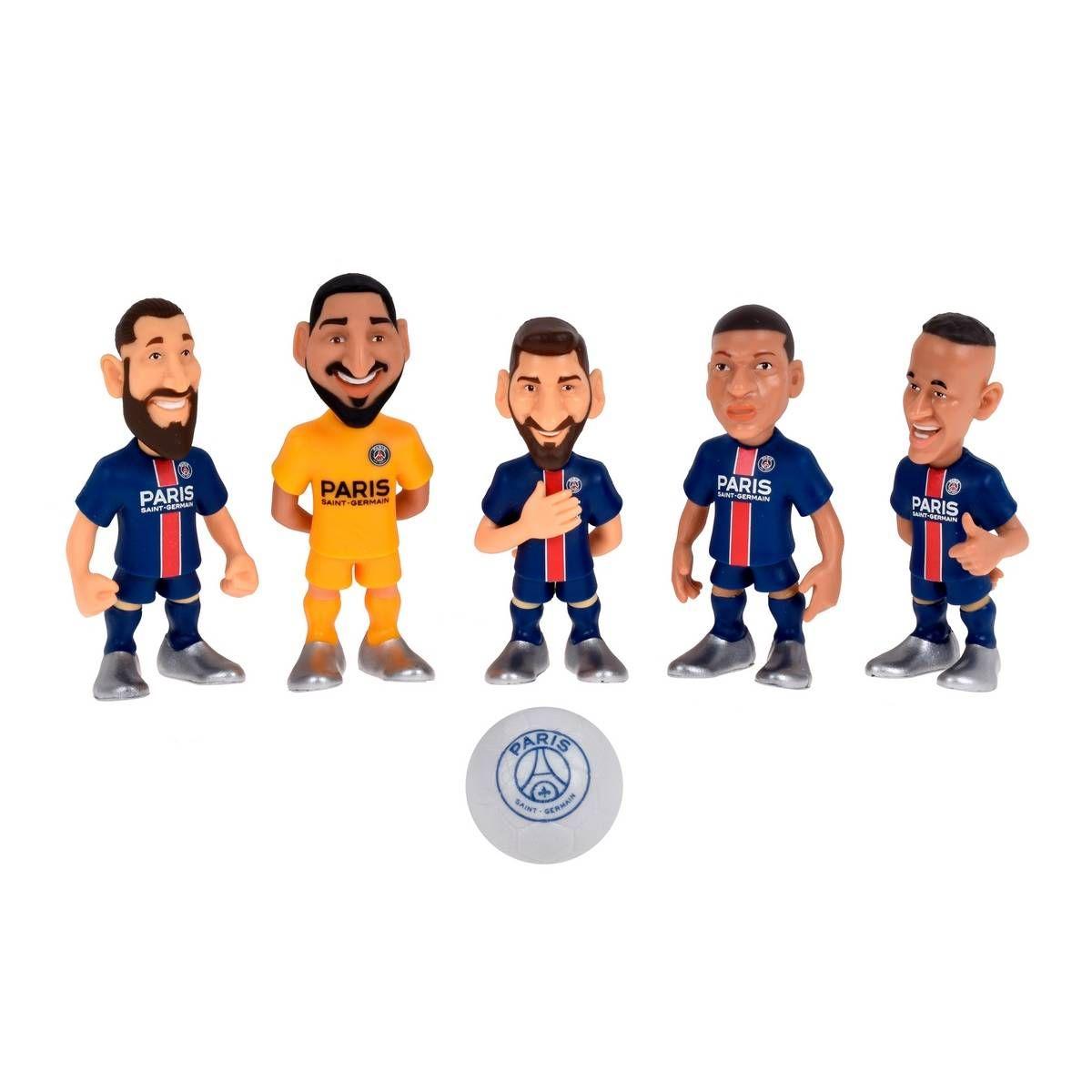 Pack 5 Futbolistas 7 Cm - Psg-1