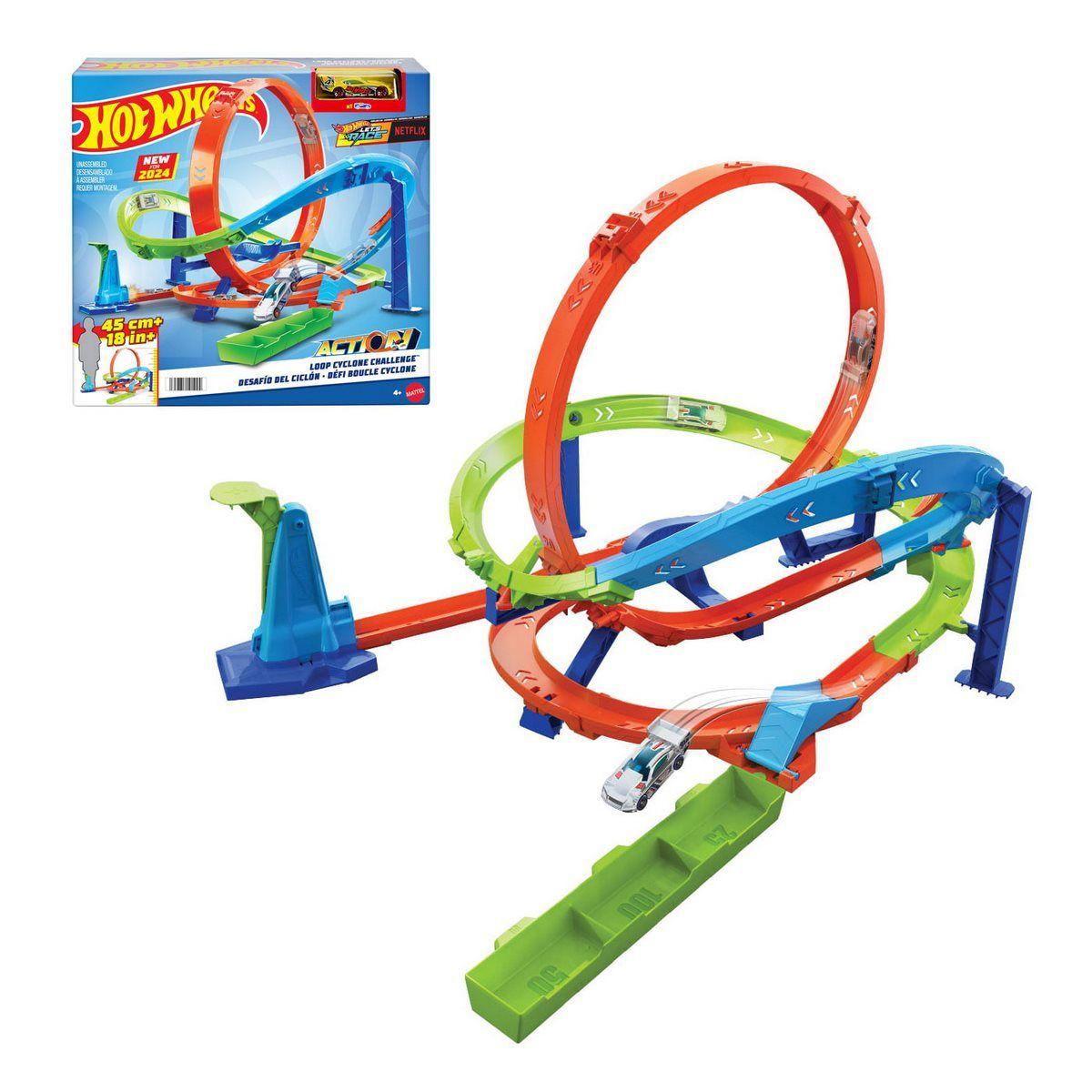 HOT WHEELS ACTION PISTA DE JUGUETE DESAFÍO EXTREMO-0