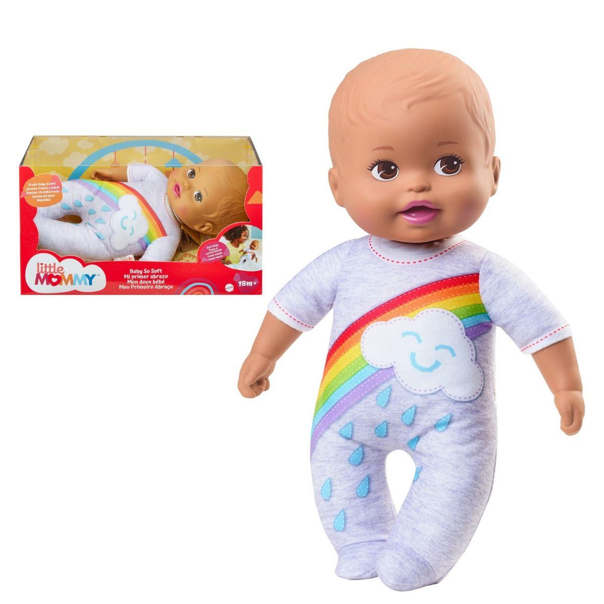 Little Mommy Mi Primer Abrazo Mattel - Trigueña-0